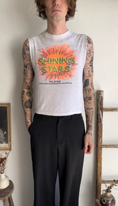 1980s Shooting Stars Muscle Tee (Boxy S/M)