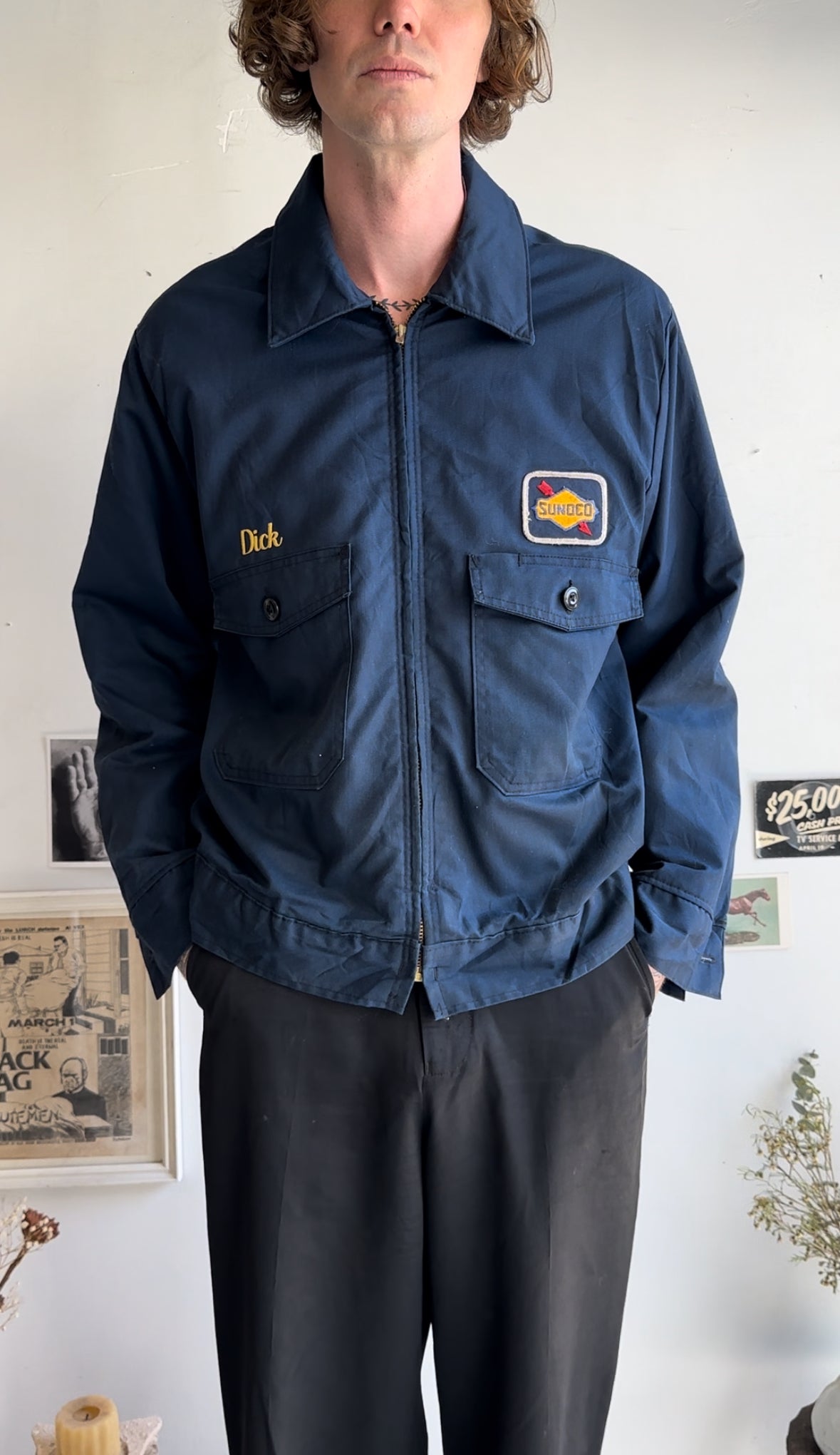 1970s Sunoco Insulated Work Jacket (XL)