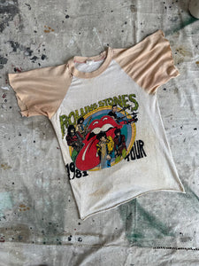 1981 Thrashed Tattoo You Tour Tee (M)