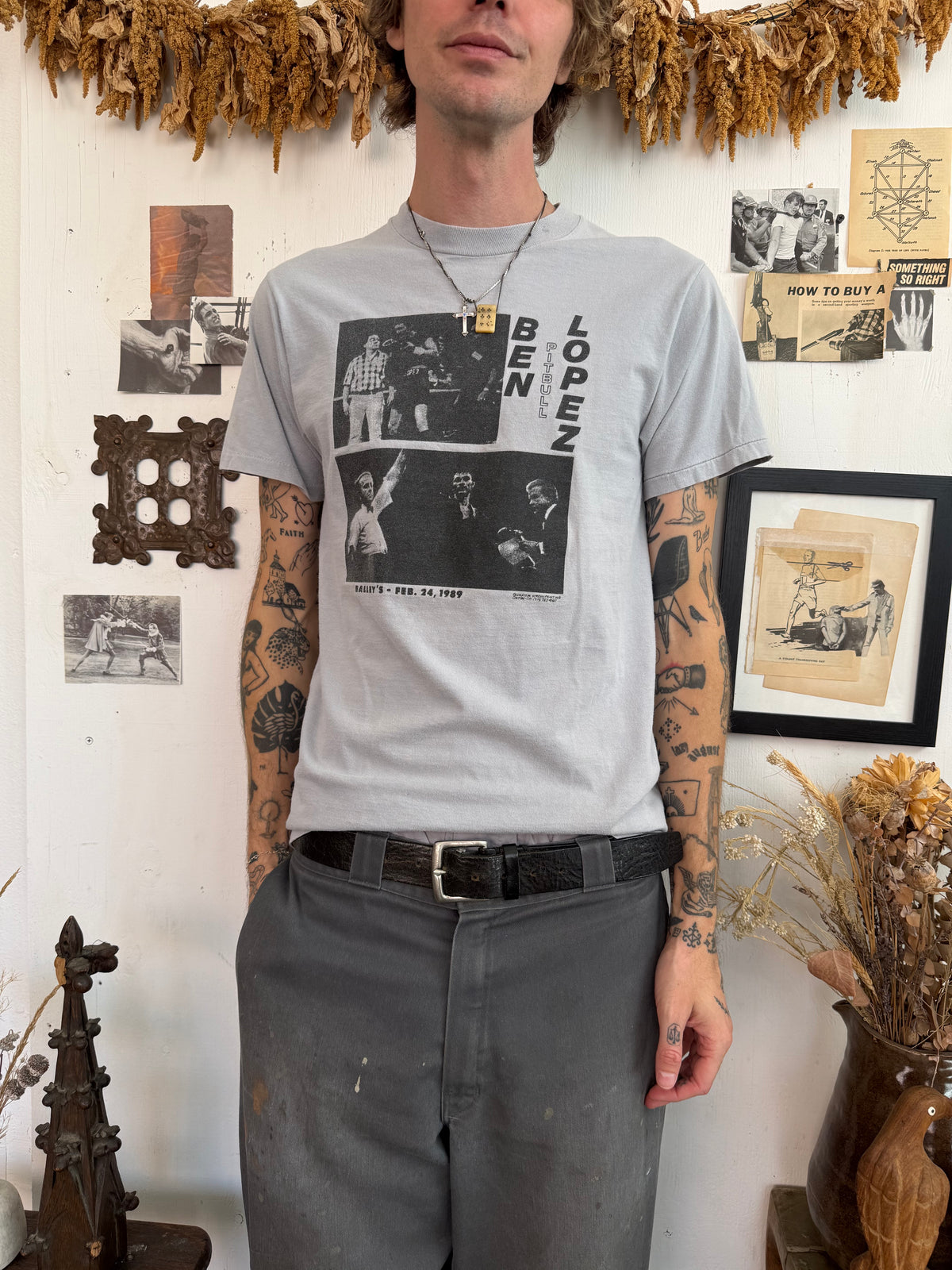1989 Ben Lopez Boxer Tee