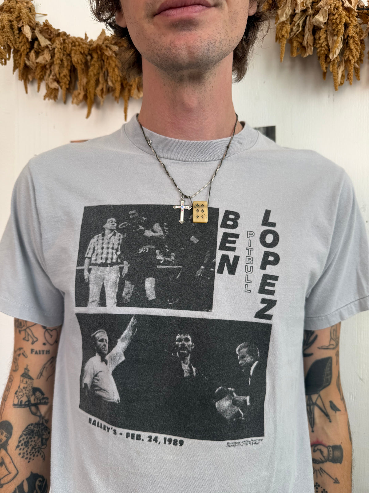 1989 Ben Lopez Boxer Tee