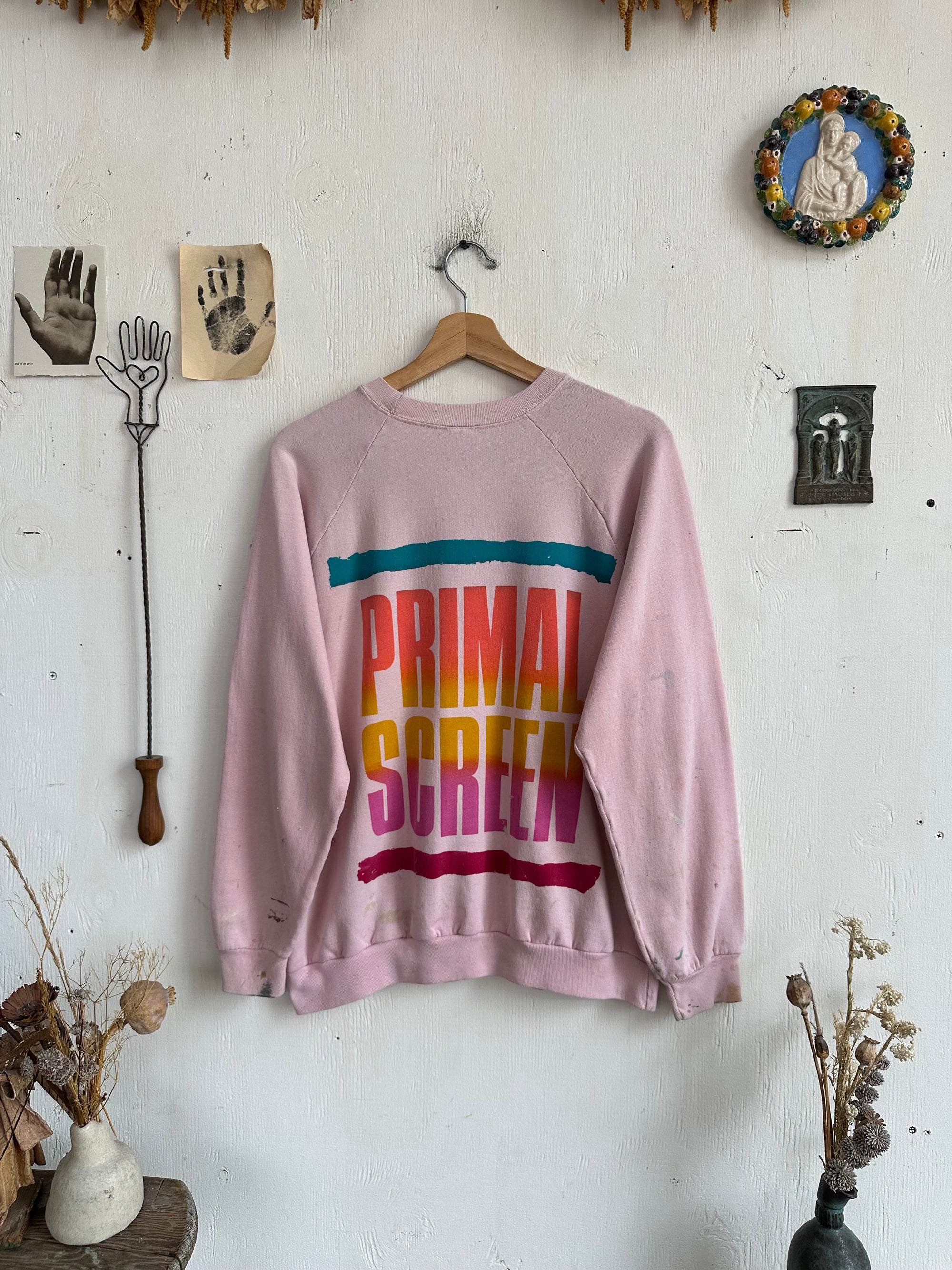 1990s Paint Stained Primal Screen Sweatshirt
