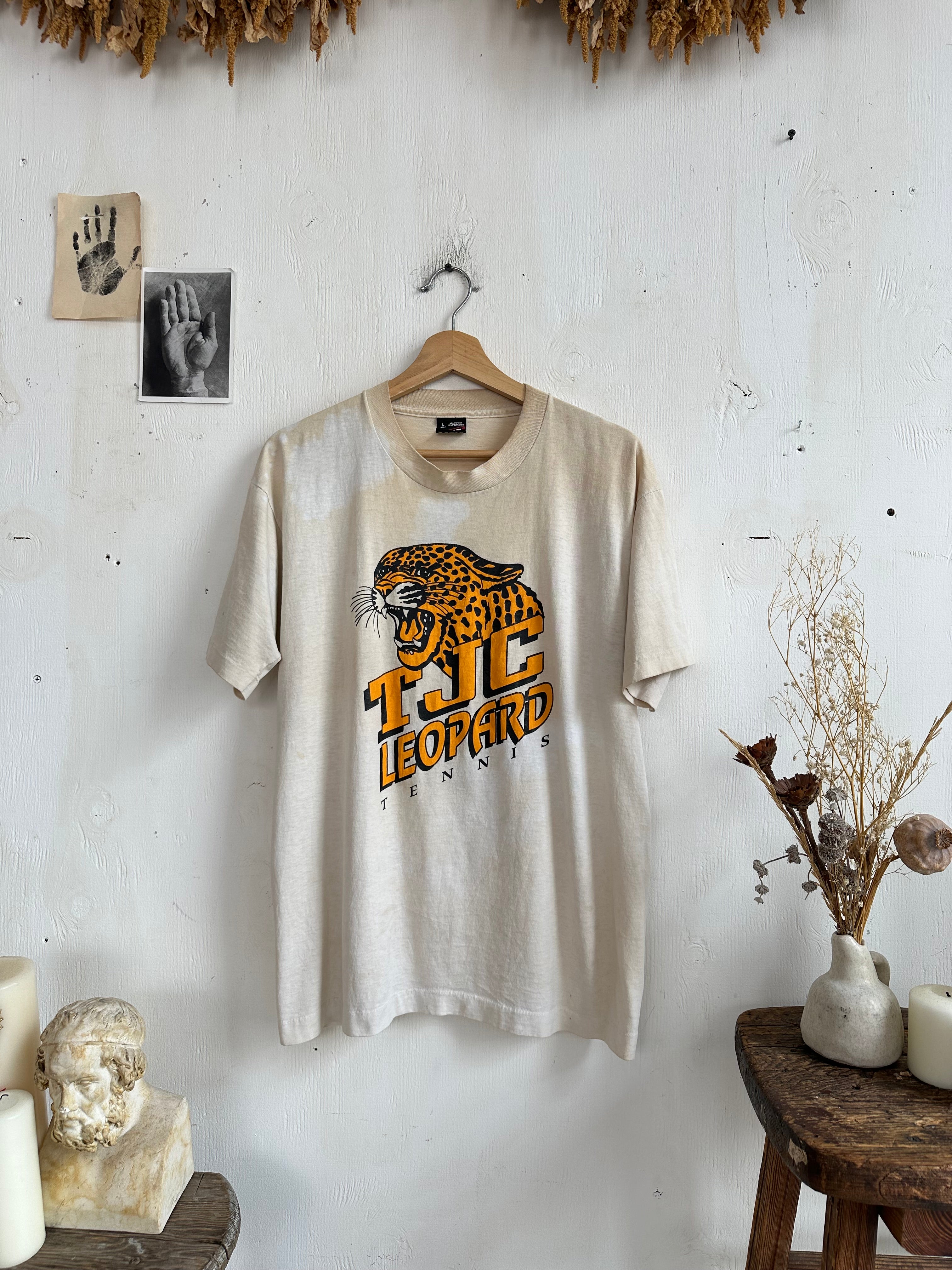 1990s Leopard Tennis Tee (L)