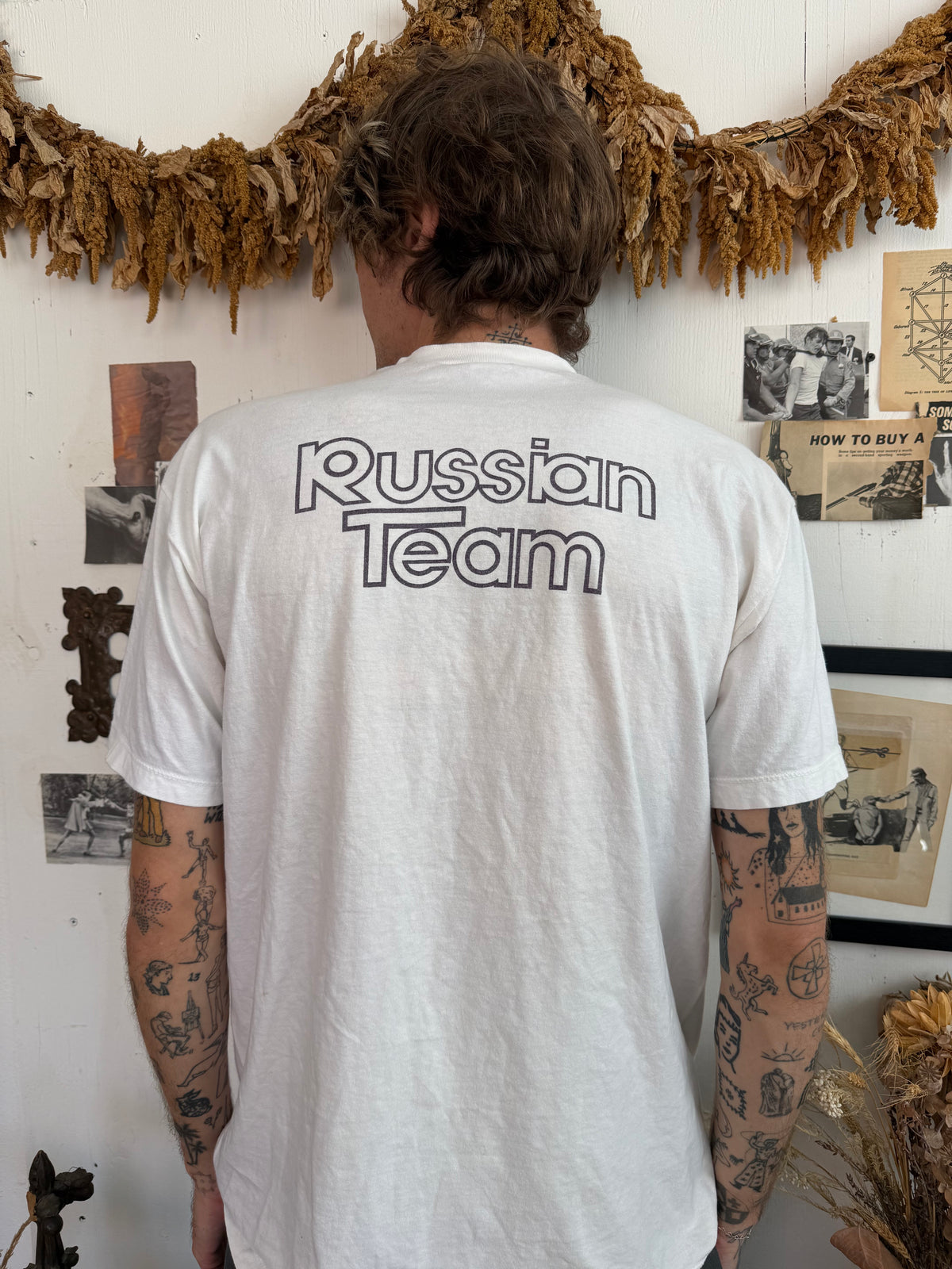 1990s Russian Team Olympic Wrestling Tee