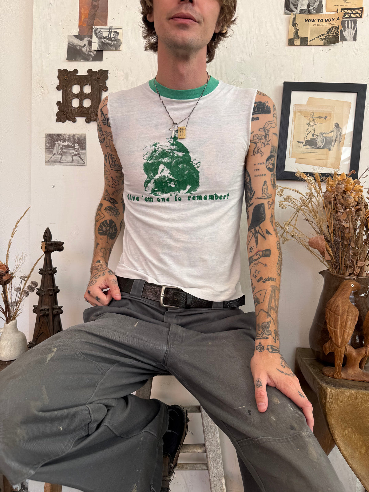 1980s Paper Thin Irish Bar Fight Muscle Tee