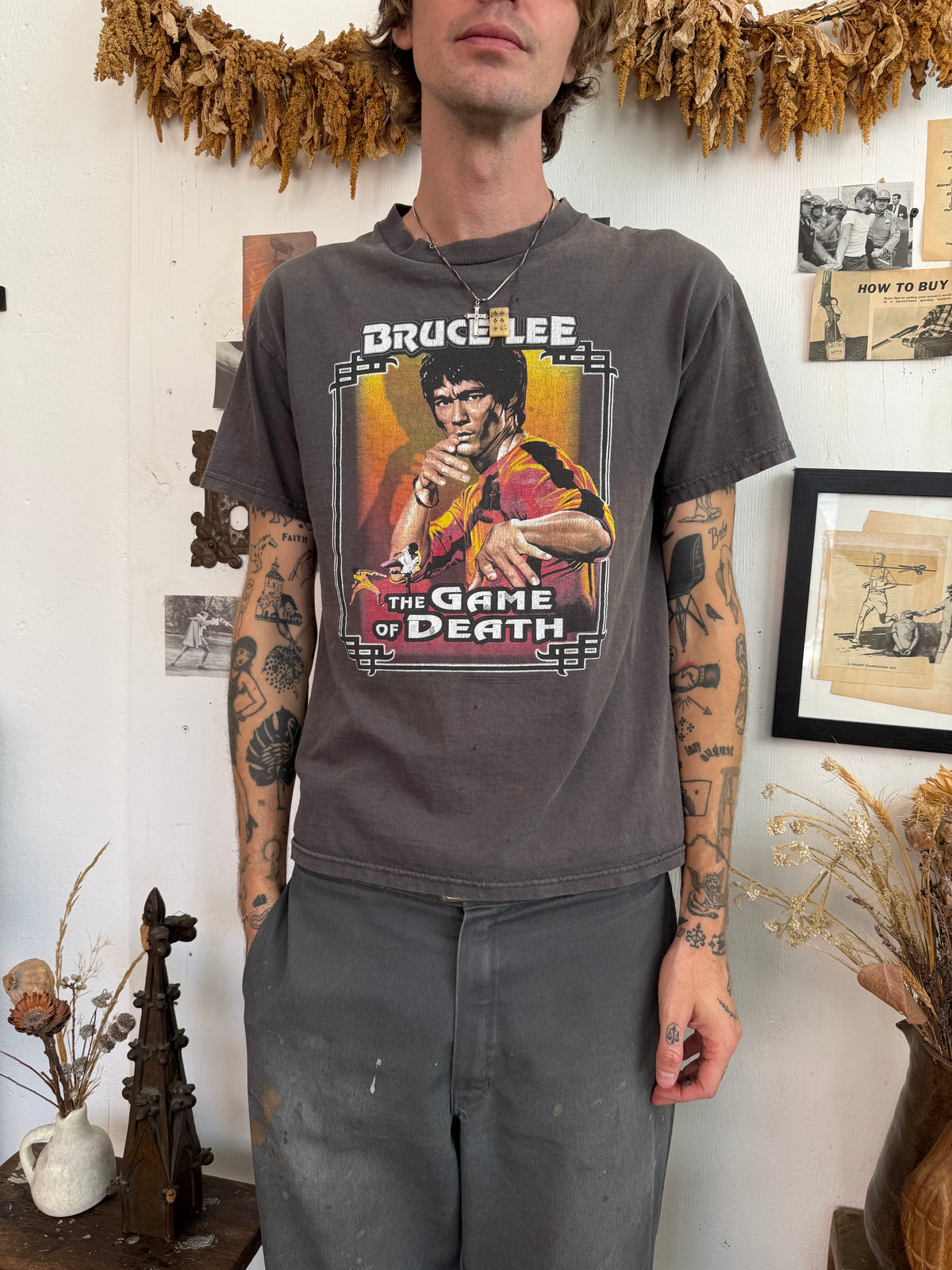 2000s Sunfaded Bruce Lee T-Shirt