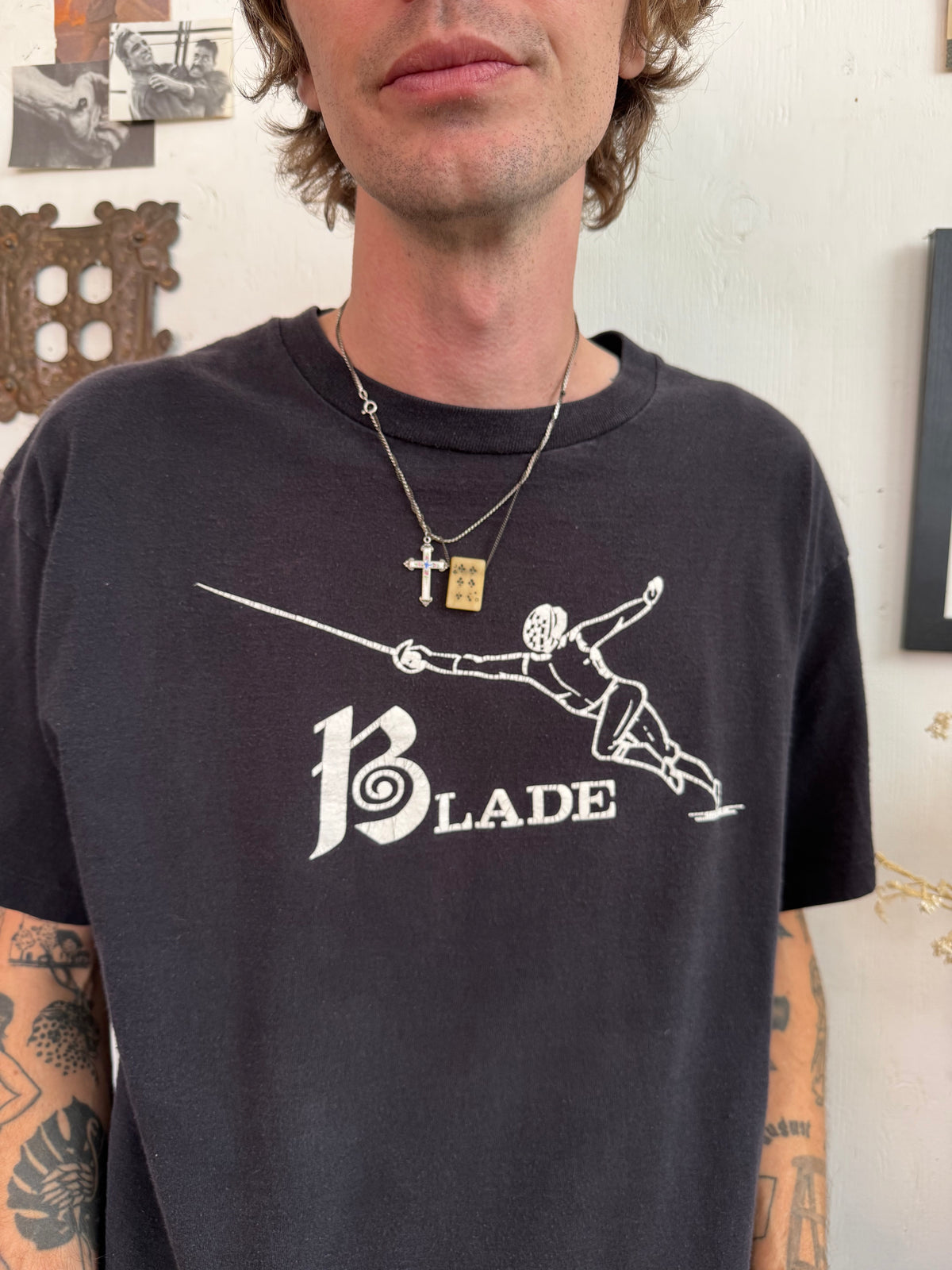 1990s Blade Fencing Tee