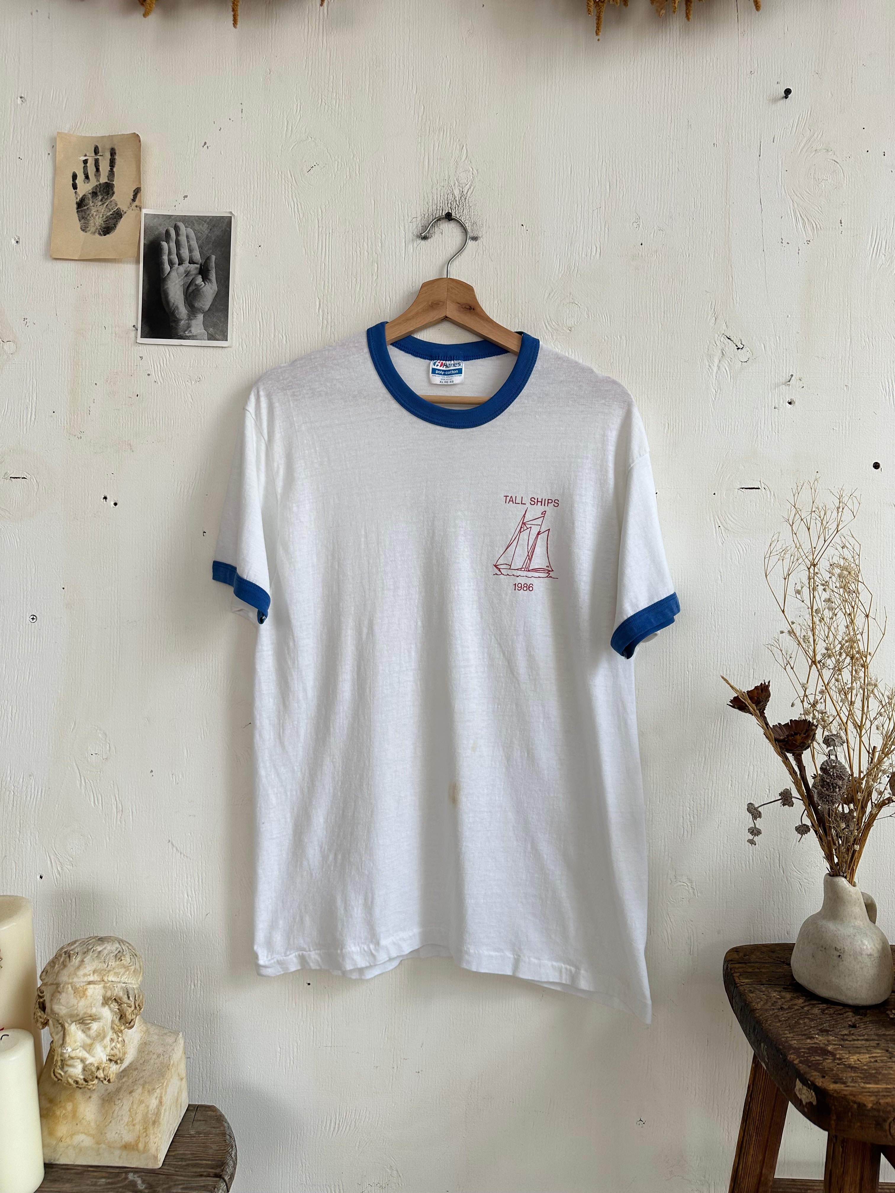 1986 Tall Ships Ringer Tee (M/L)