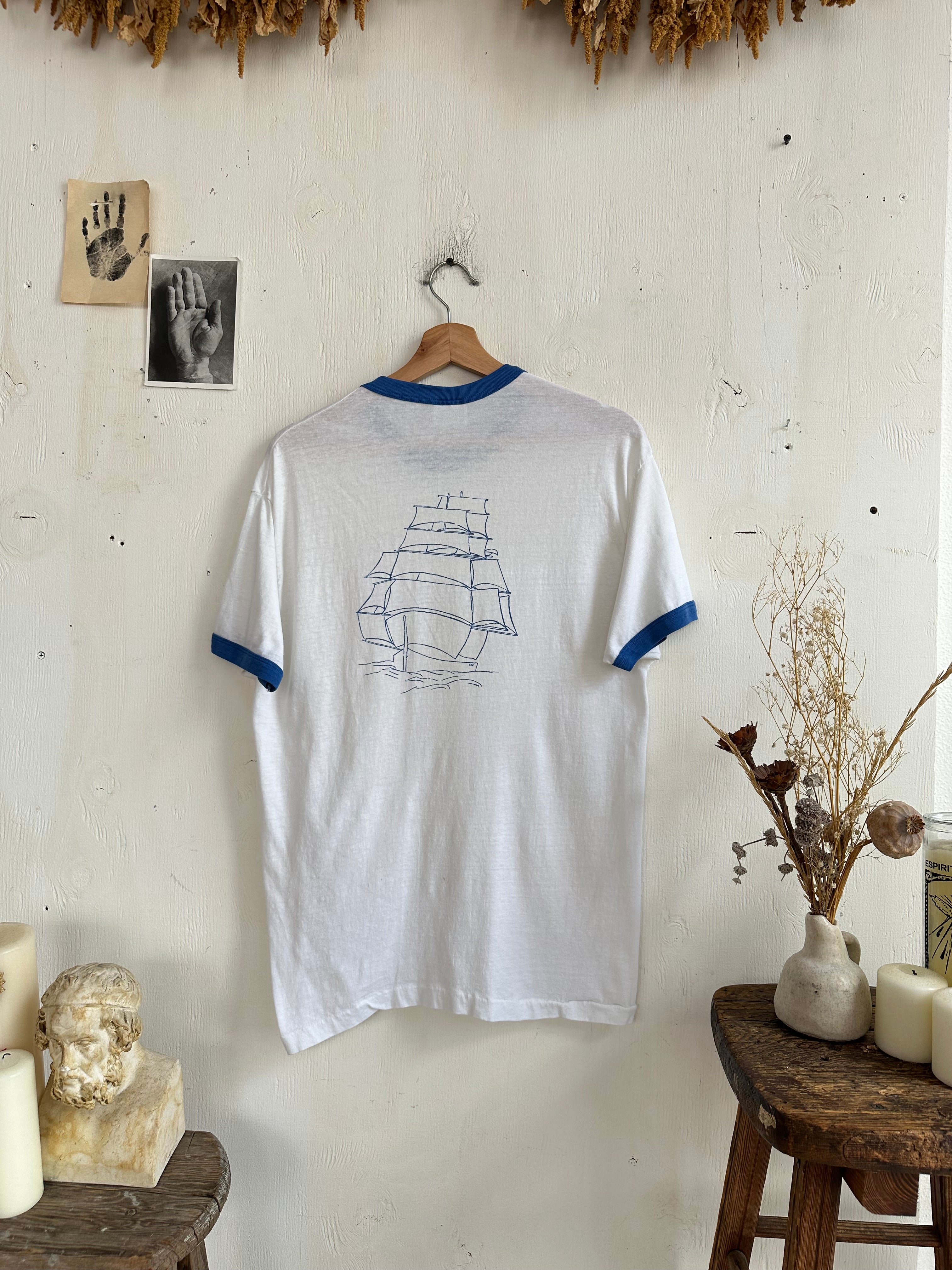 1986 Tall Ships Ringer Tee (M/L)