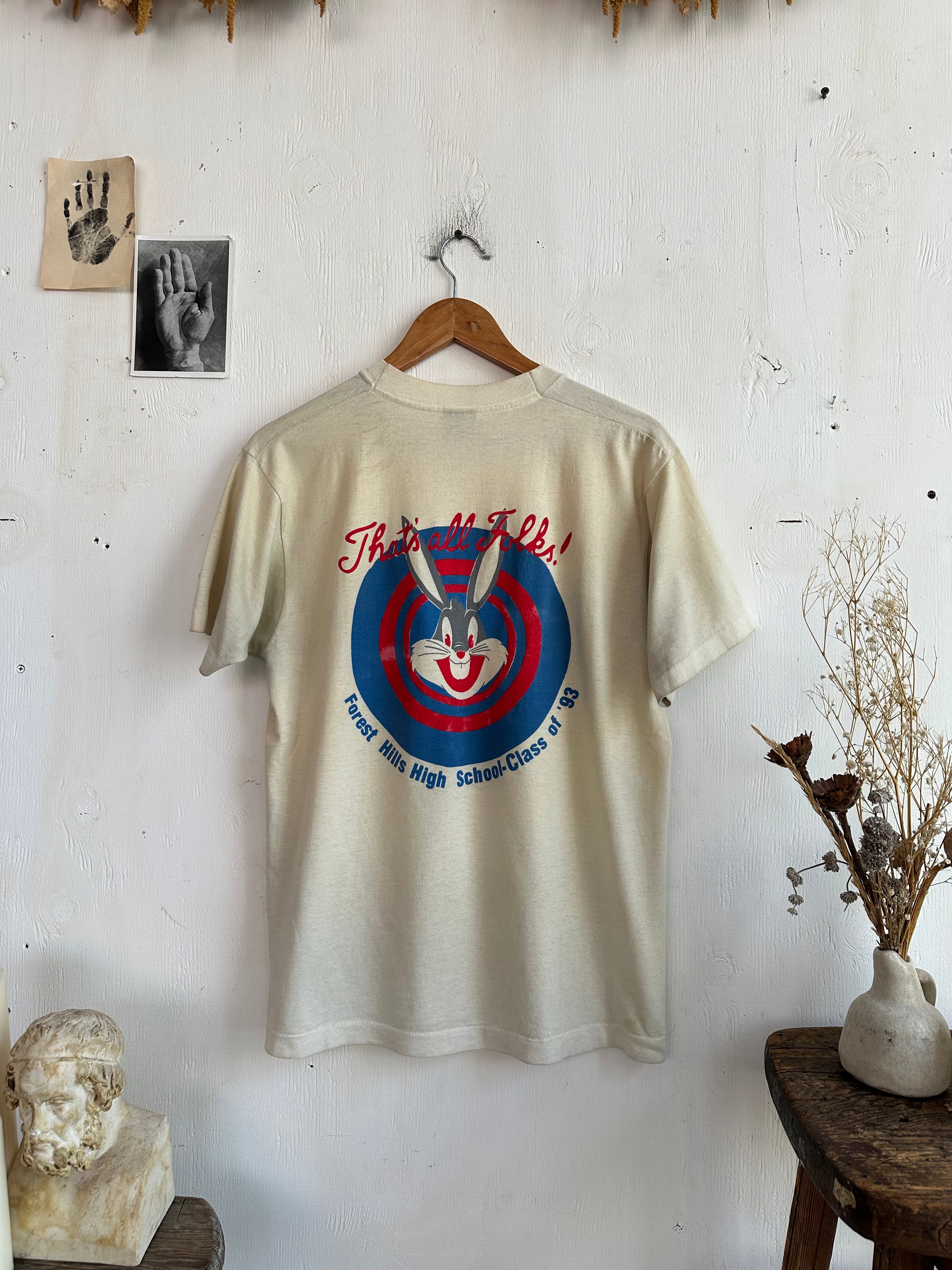 1993 Bugs Bunny Graduation Tee (M/L)