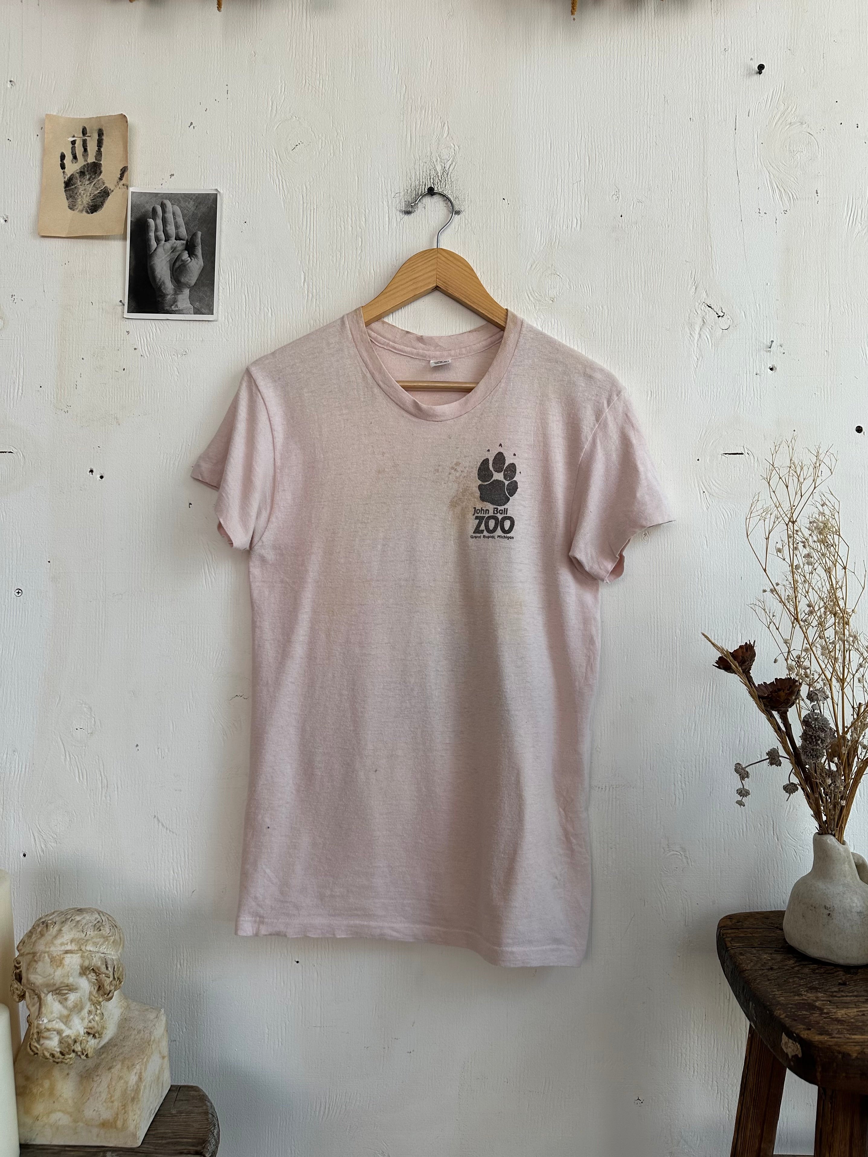 1970s Lion Zoo Tee (S/M)