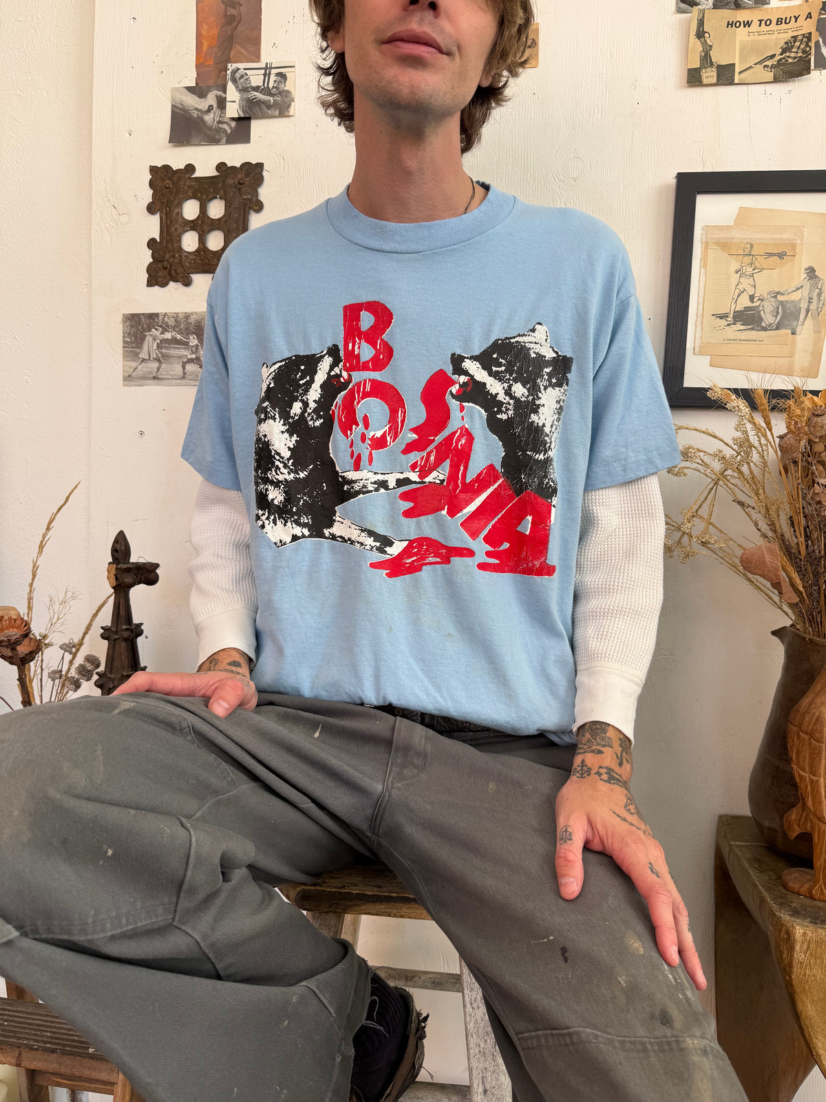 1980s Well Worn Bosnia Tee