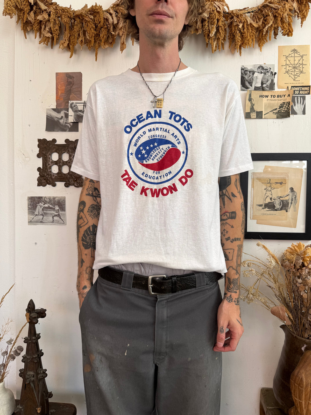 1980s Ocean Tots Tae Kwon Do T-Shirt