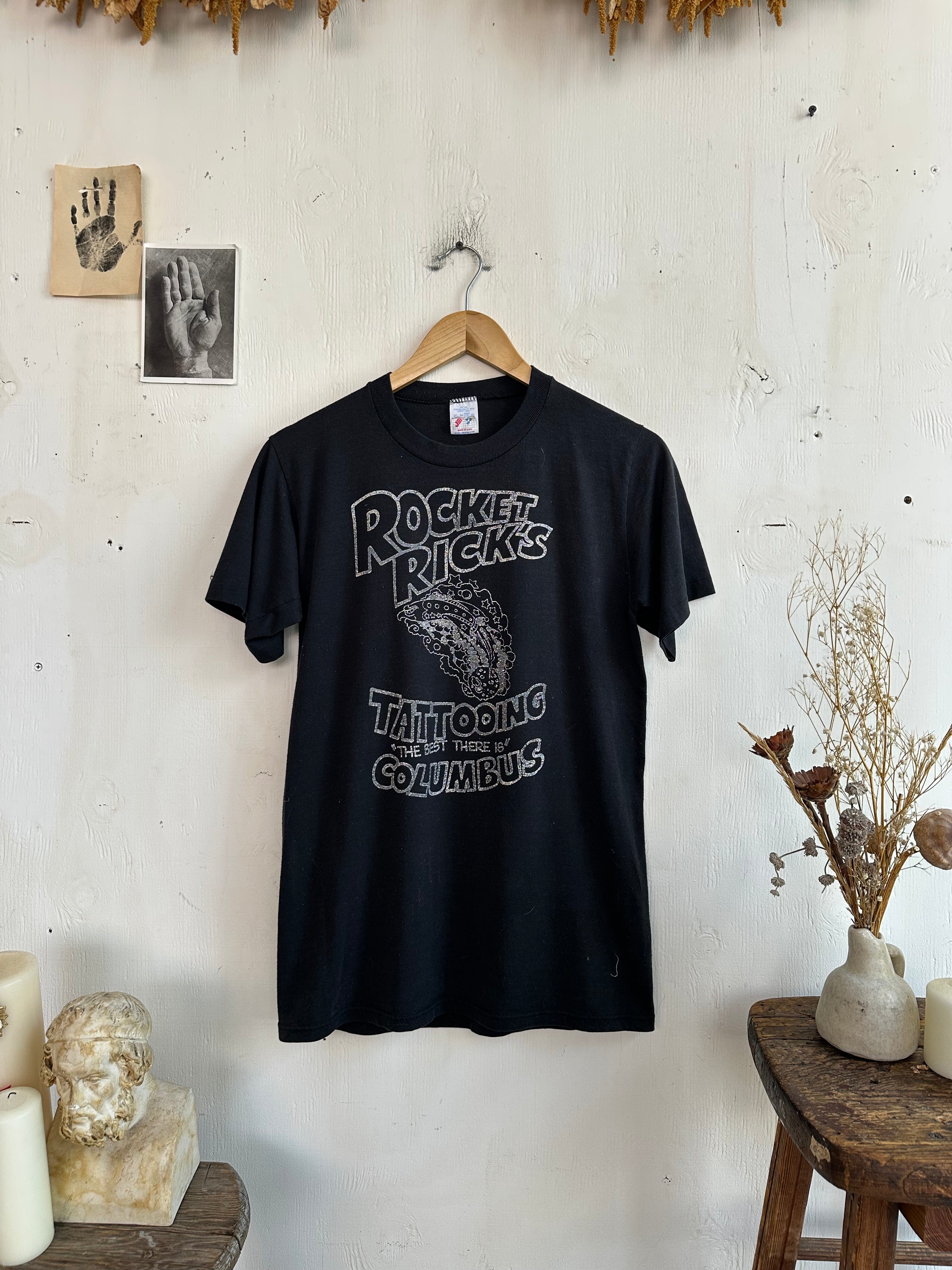 1990s Rocket Rick’s Tattooing Tee (M)