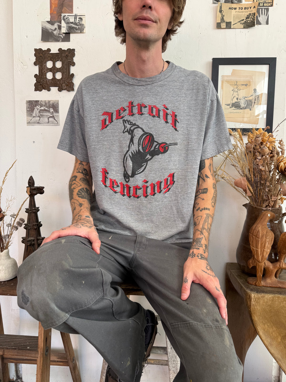 1990s Detroit Fencing Tee