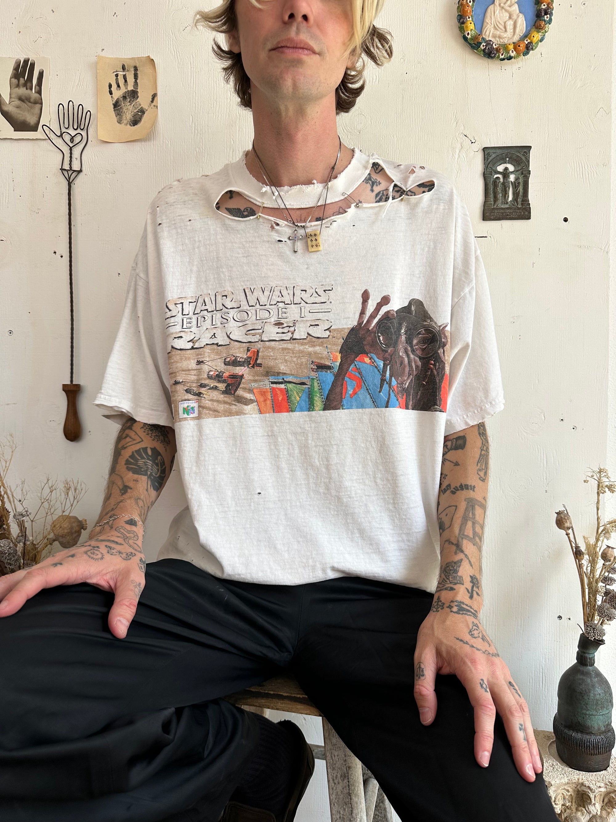 1999 Thrashed Star Wars Racer Tee