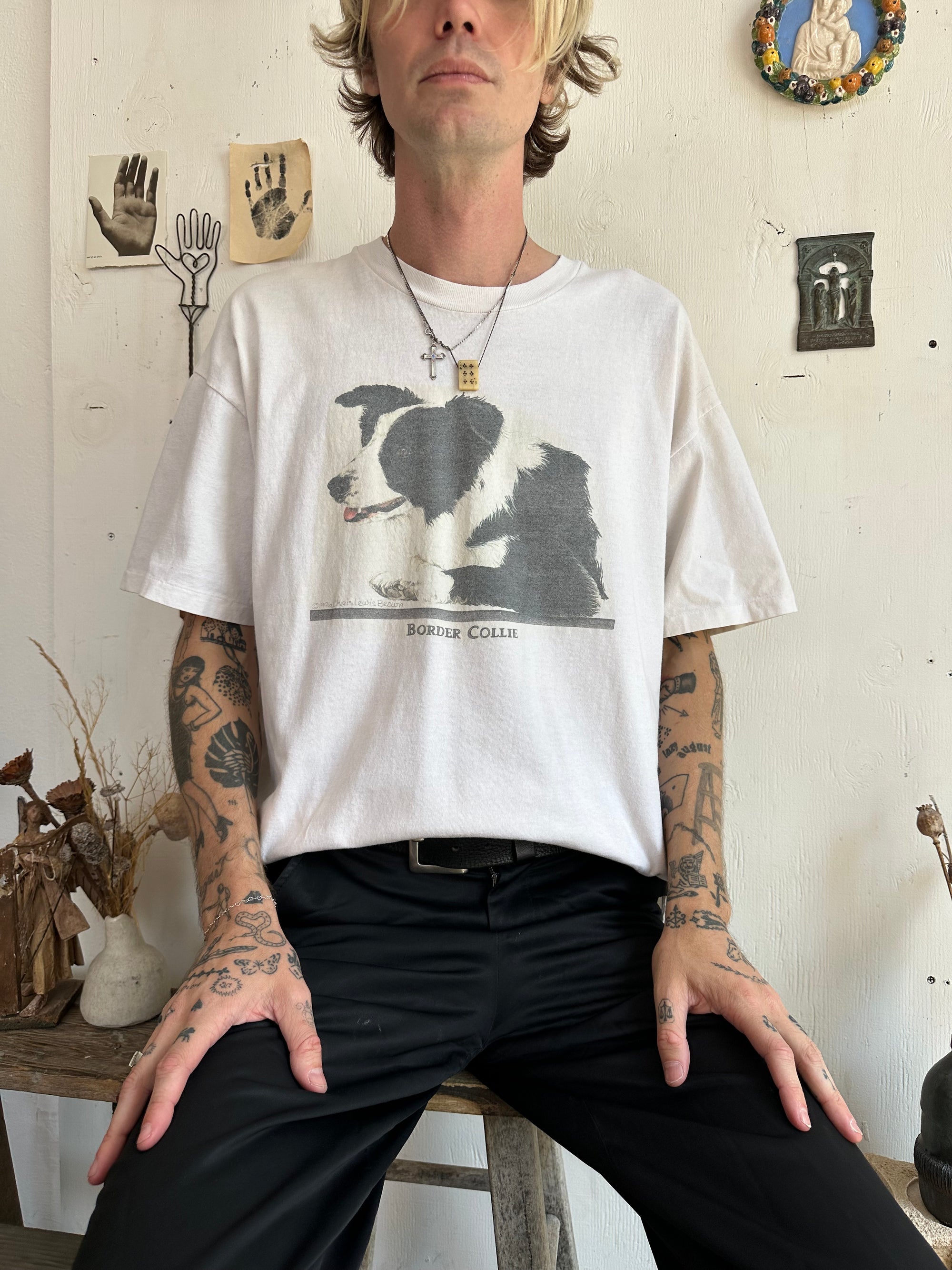 1990s Border Collie Tee