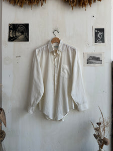 1960s Cotton Manhattan Button Up (M)