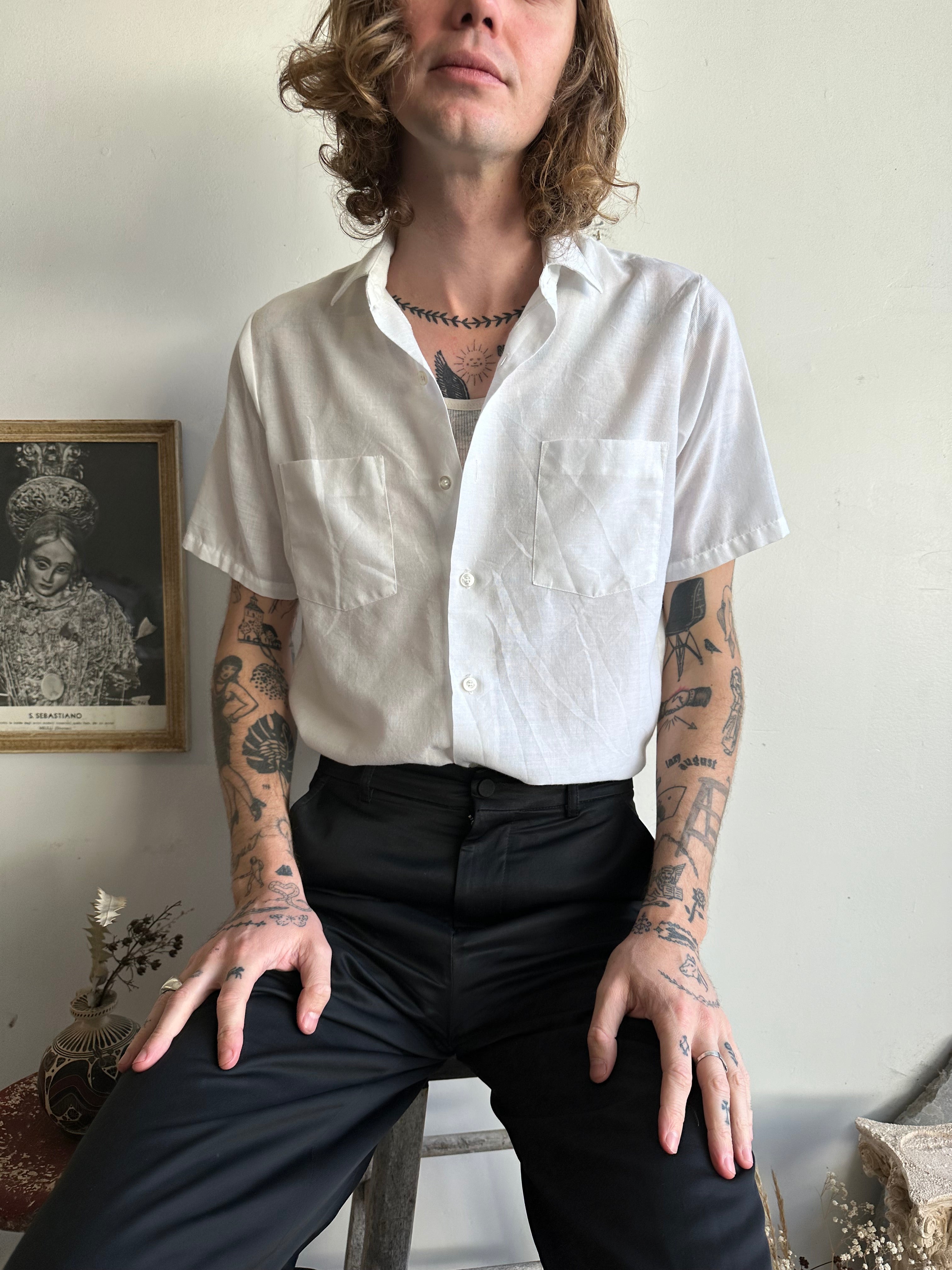 1970s Thin Towncraft Button Up (XL)