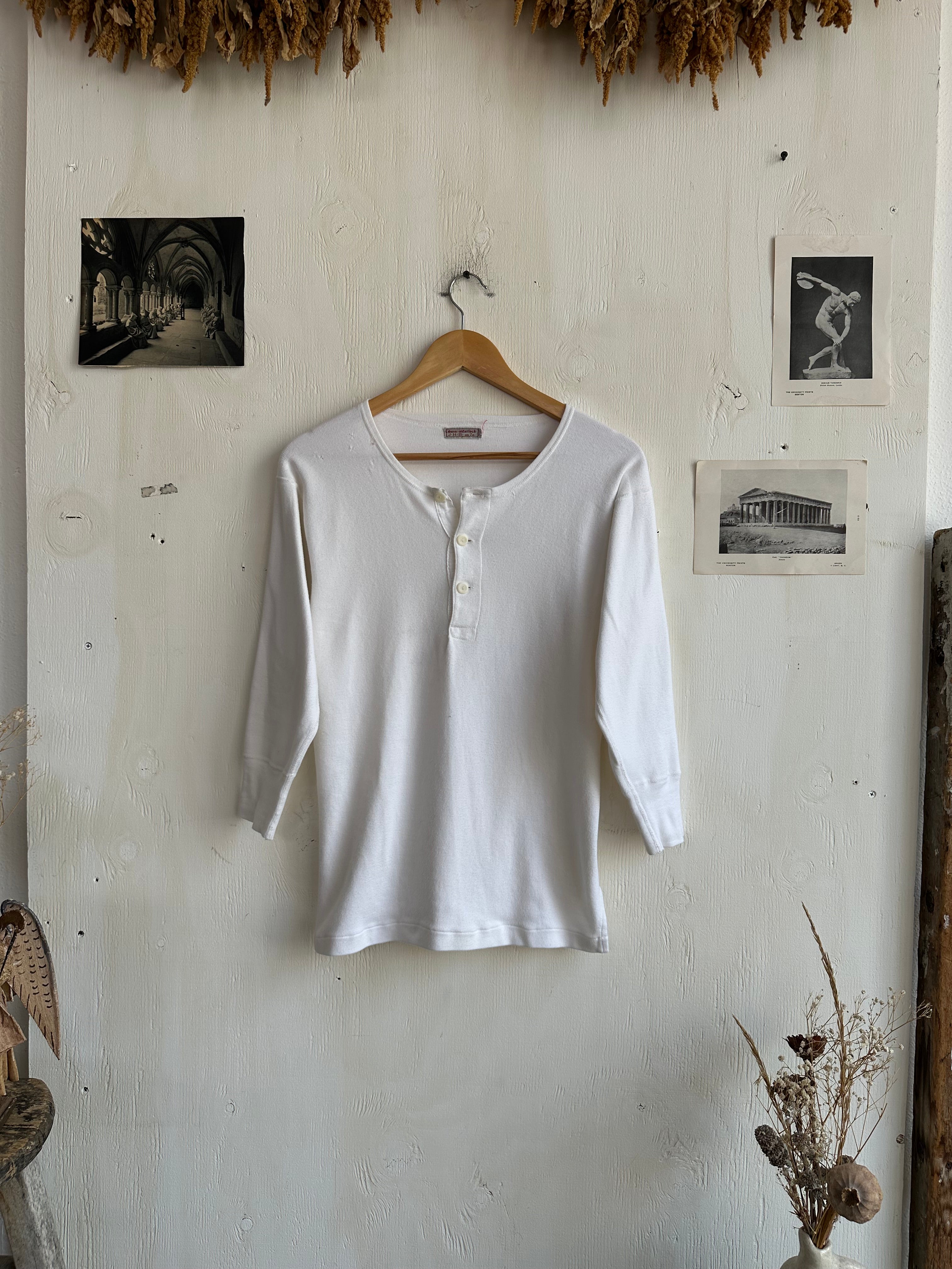1960s Well Worn Henley (S/M)