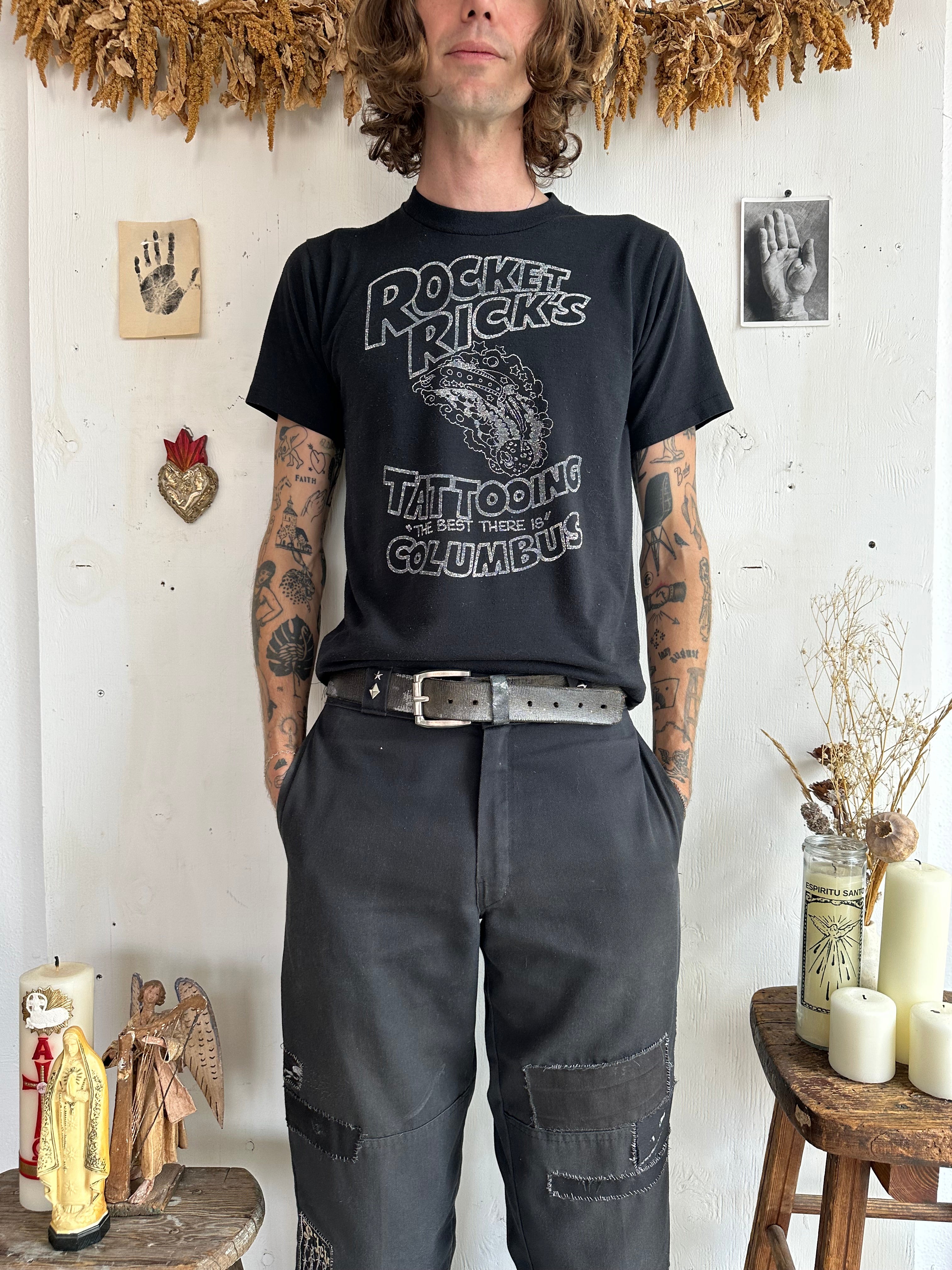 1990s Rocket Rick’s Tattooing Tee (M)