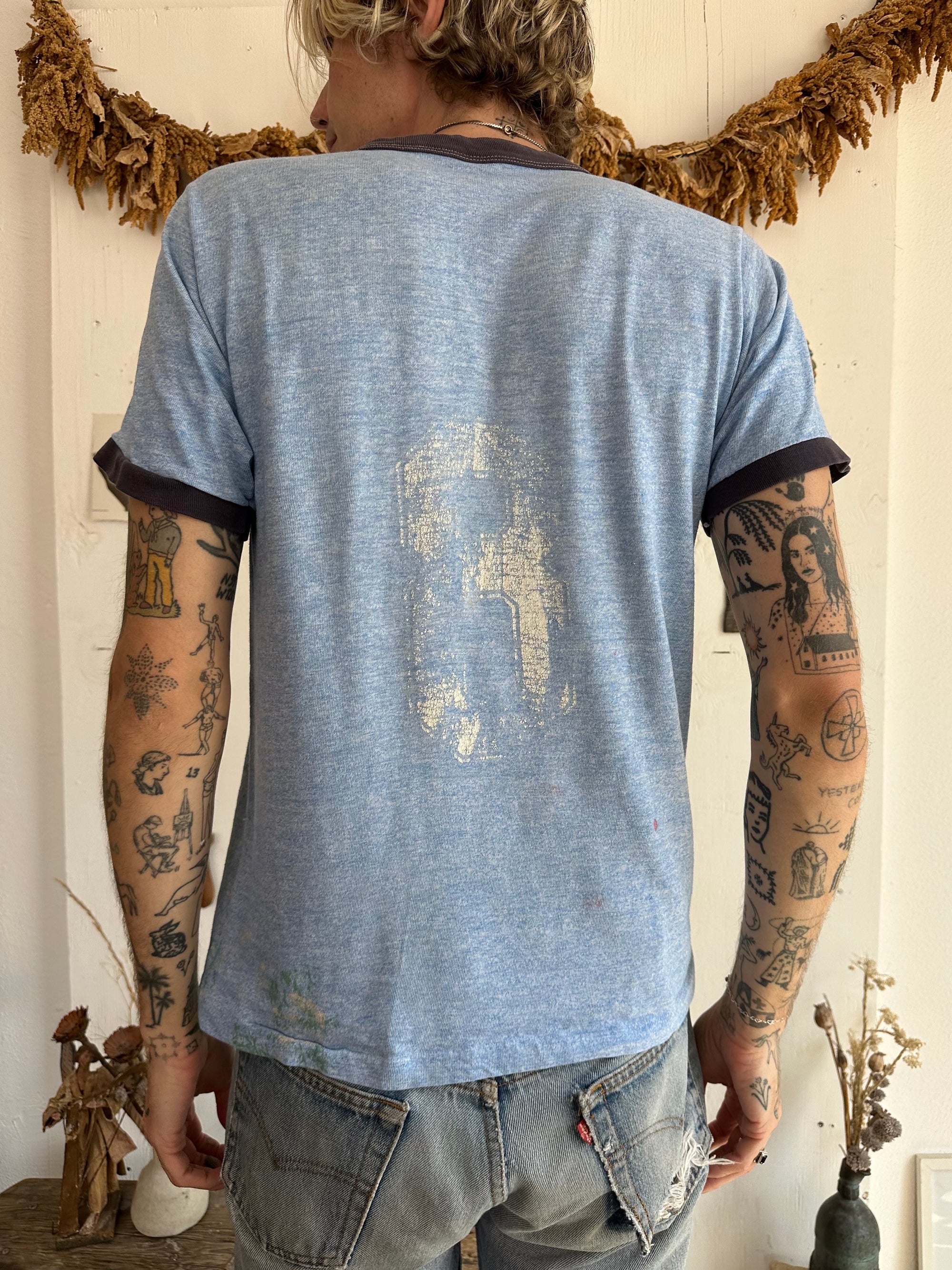 1970s Paint Stained Redford Ringer