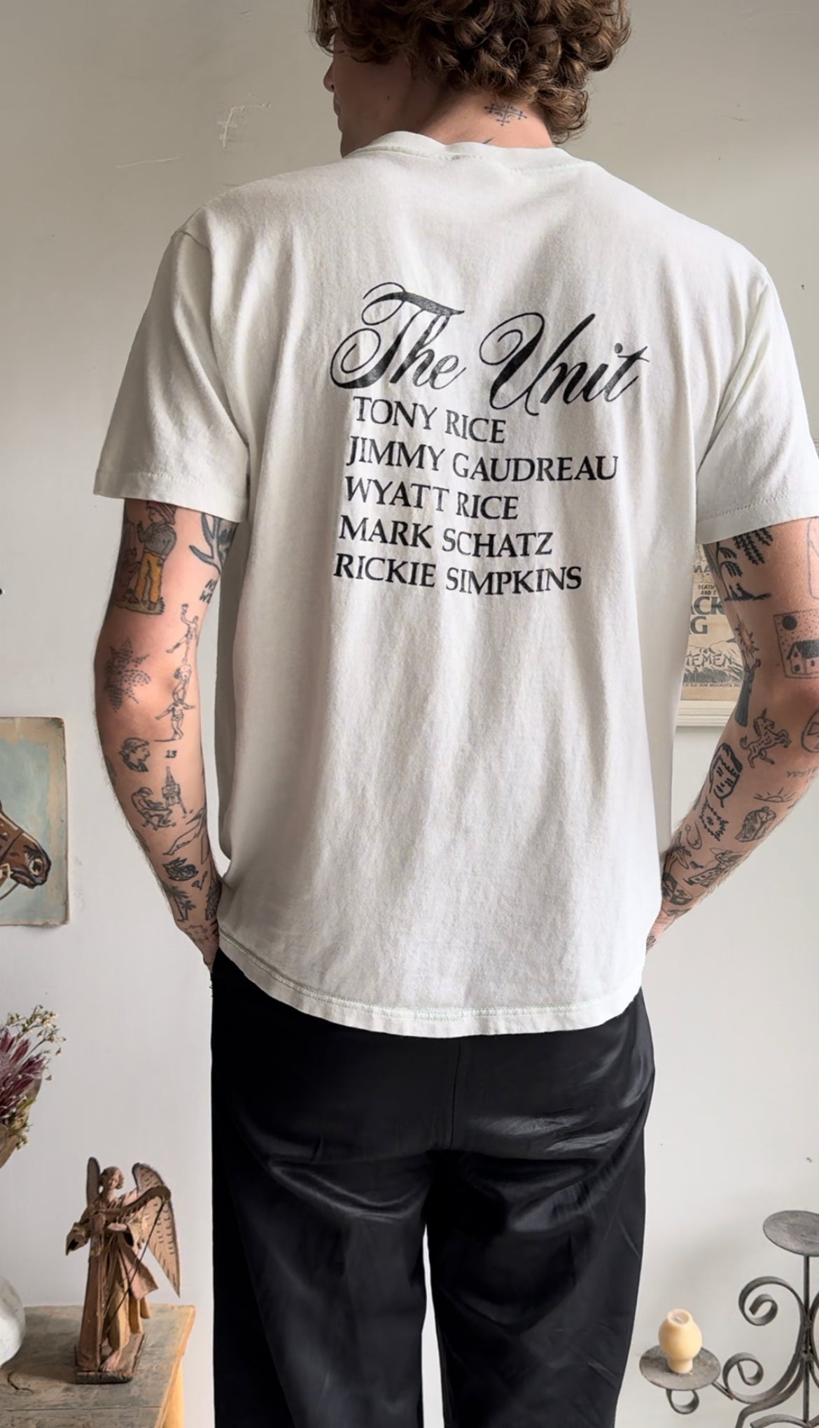 1980s Tony Rice Unit T-Shirt (L)