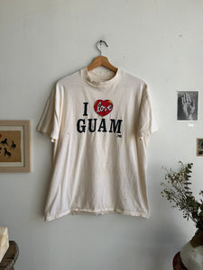 1980s I Love Guam T-Shirt (L)