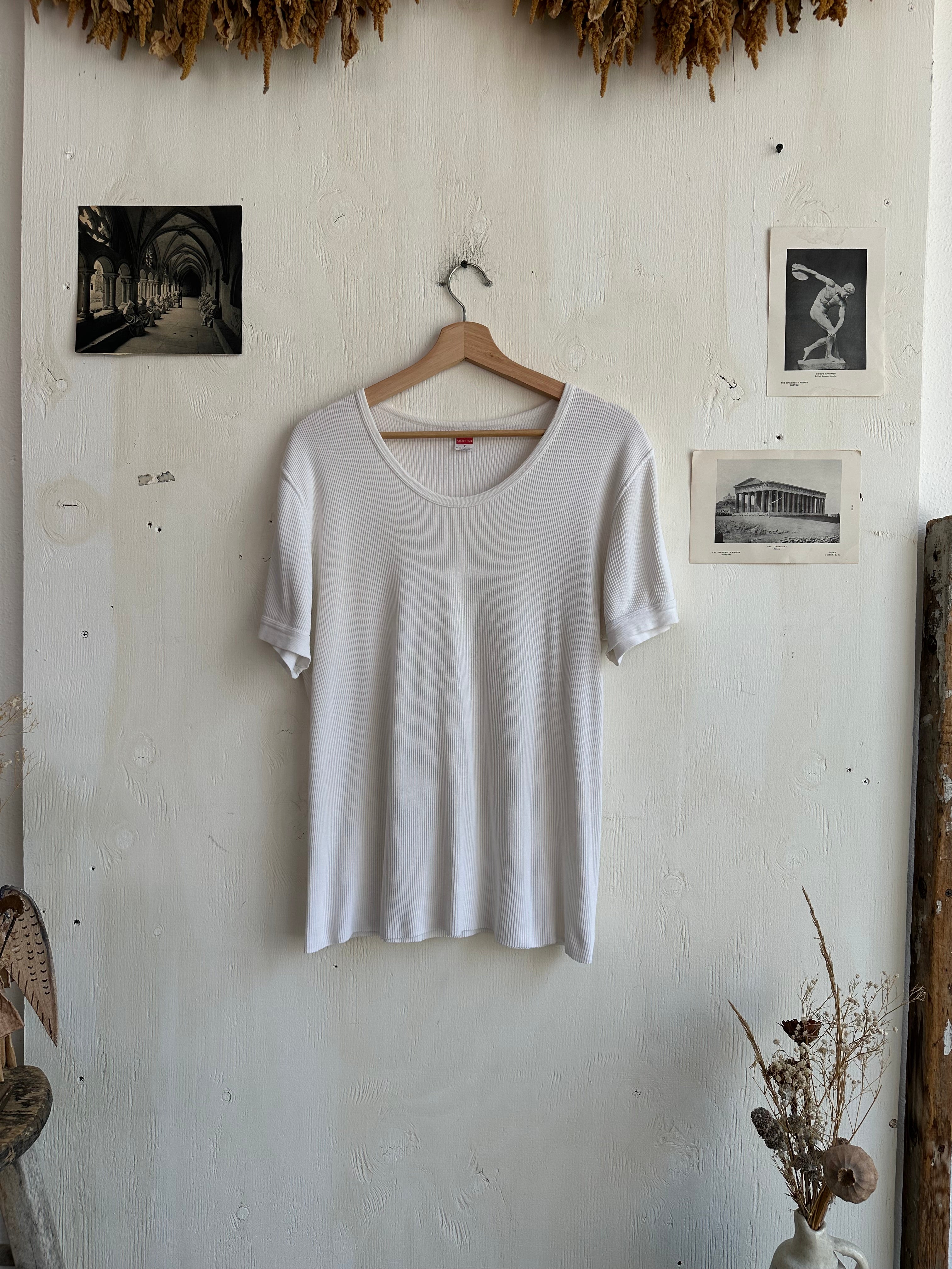 1960s Euro Chopped Ribbed Shirt (L/XL)