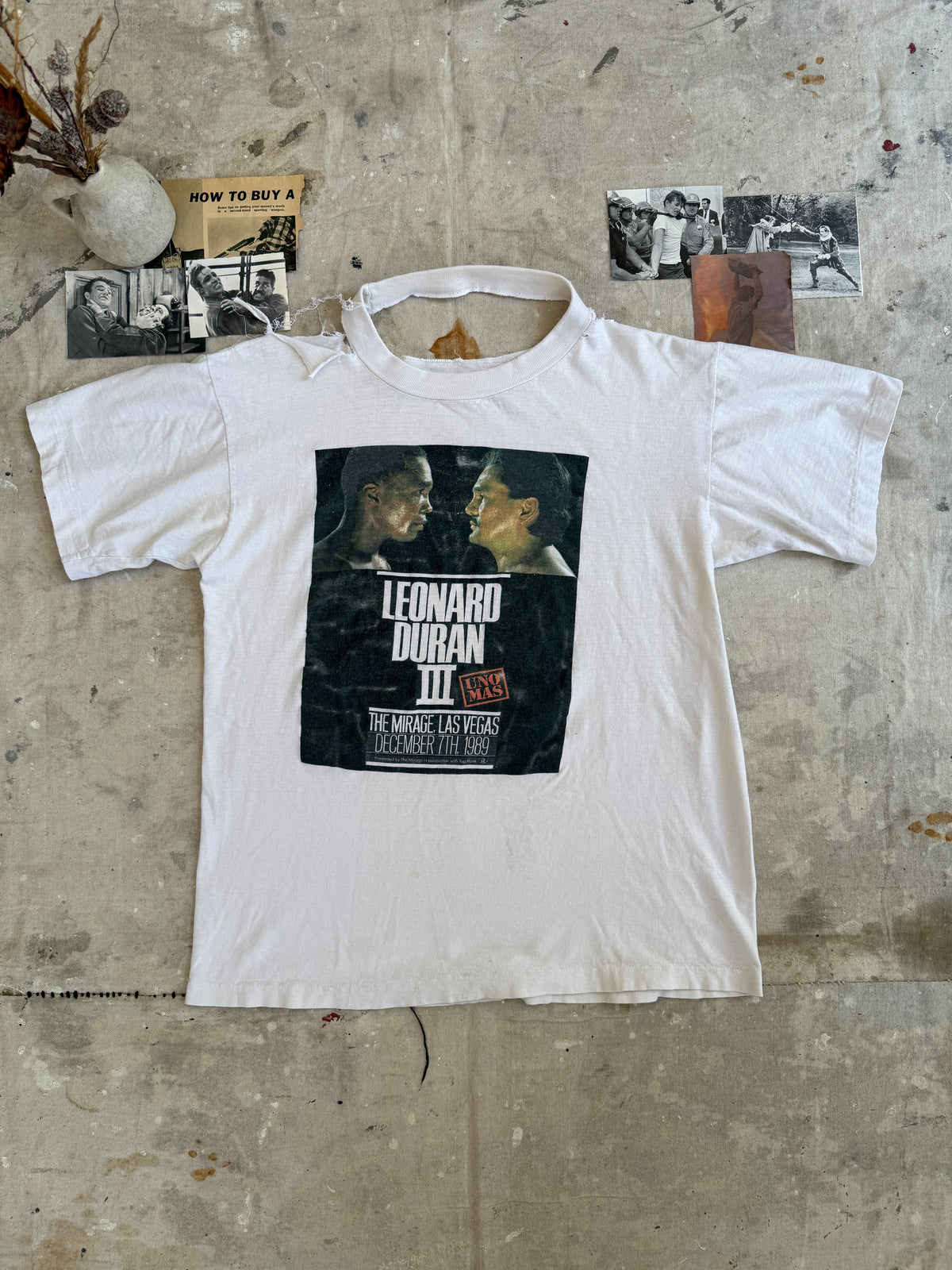 1989 Thrashed Fight Night Tee