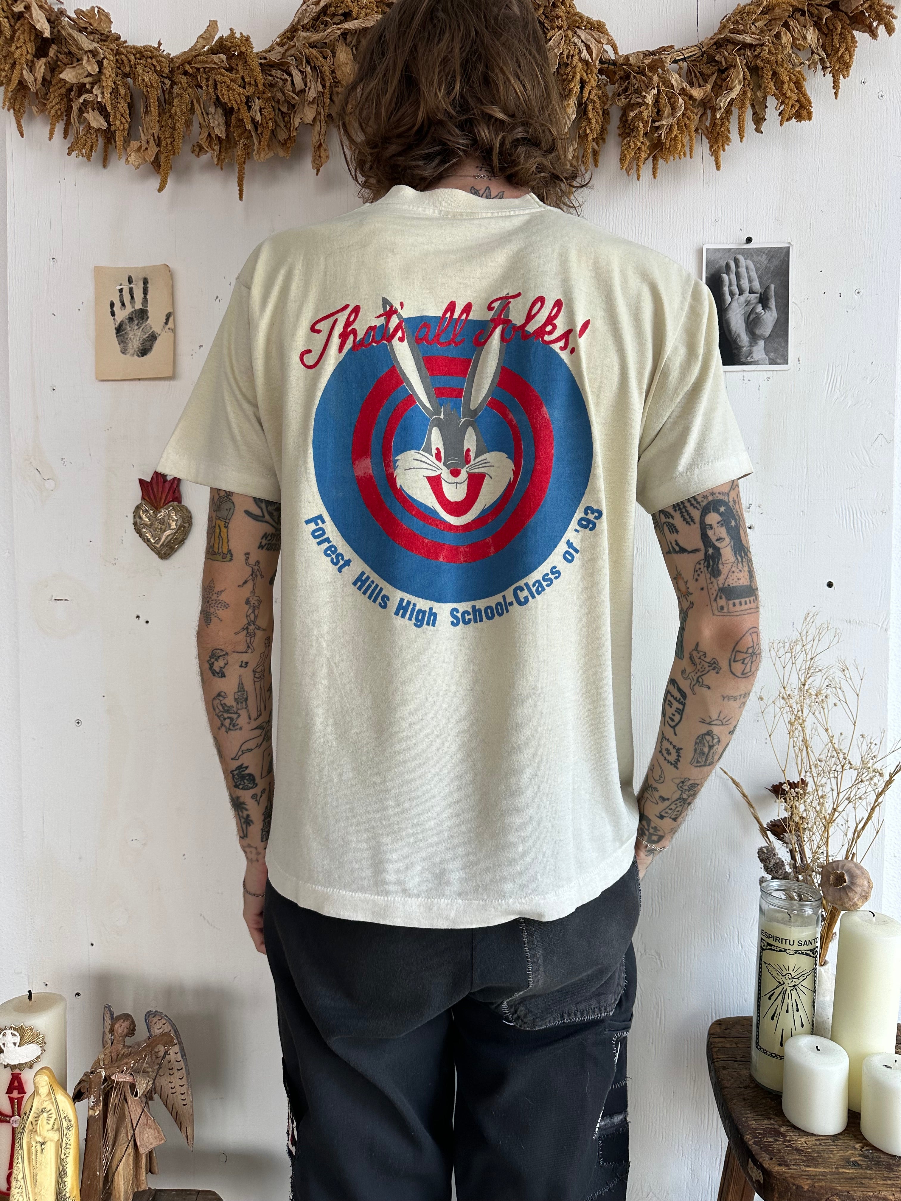 1993 Bugs Bunny Graduation Tee (M/L)