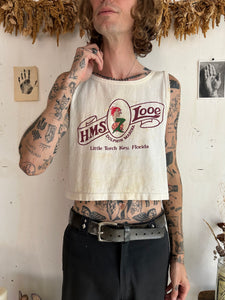1990s Thrashed Mermaid Tank (Cropped M)