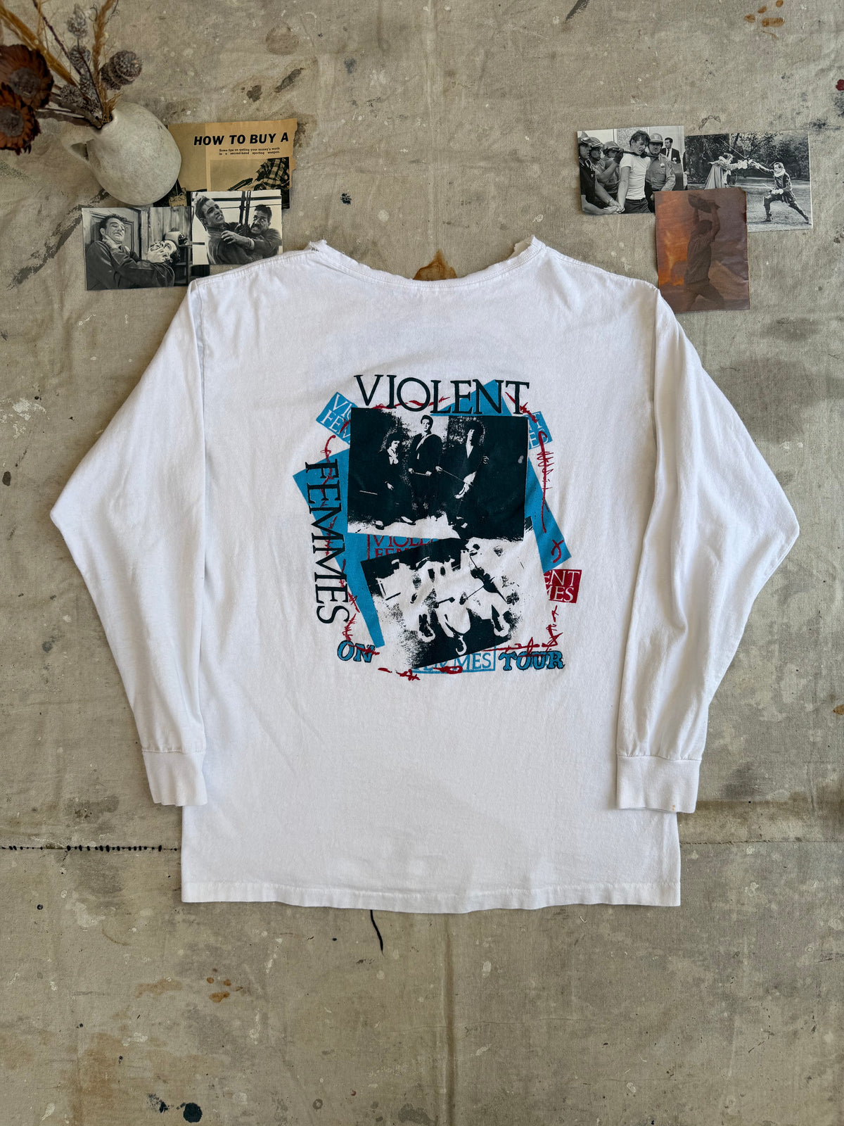 1990s Well Worn Violent Femmes Tour Long Sleeve