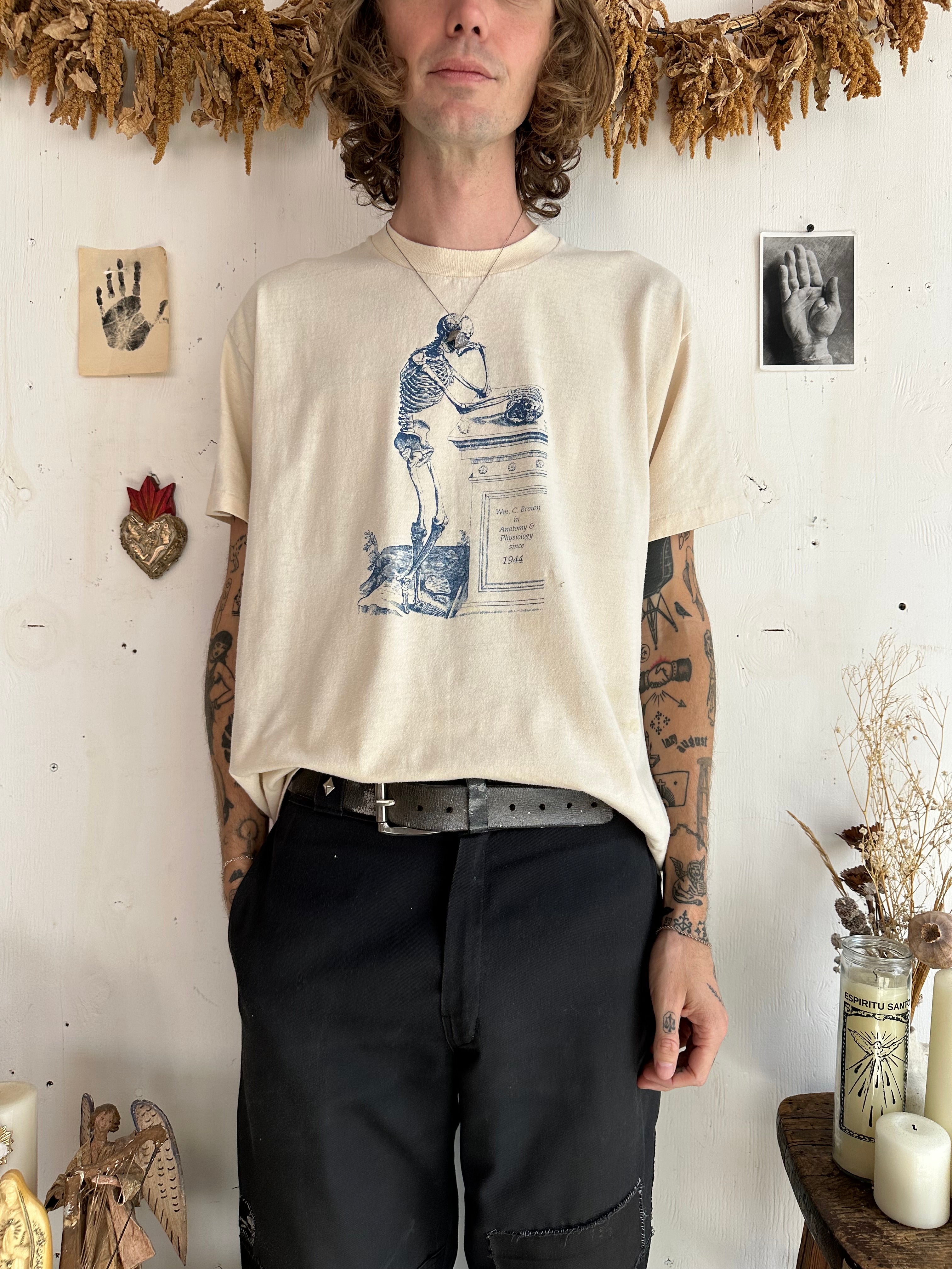 1990s Thinking Skeleton Tee (XL)