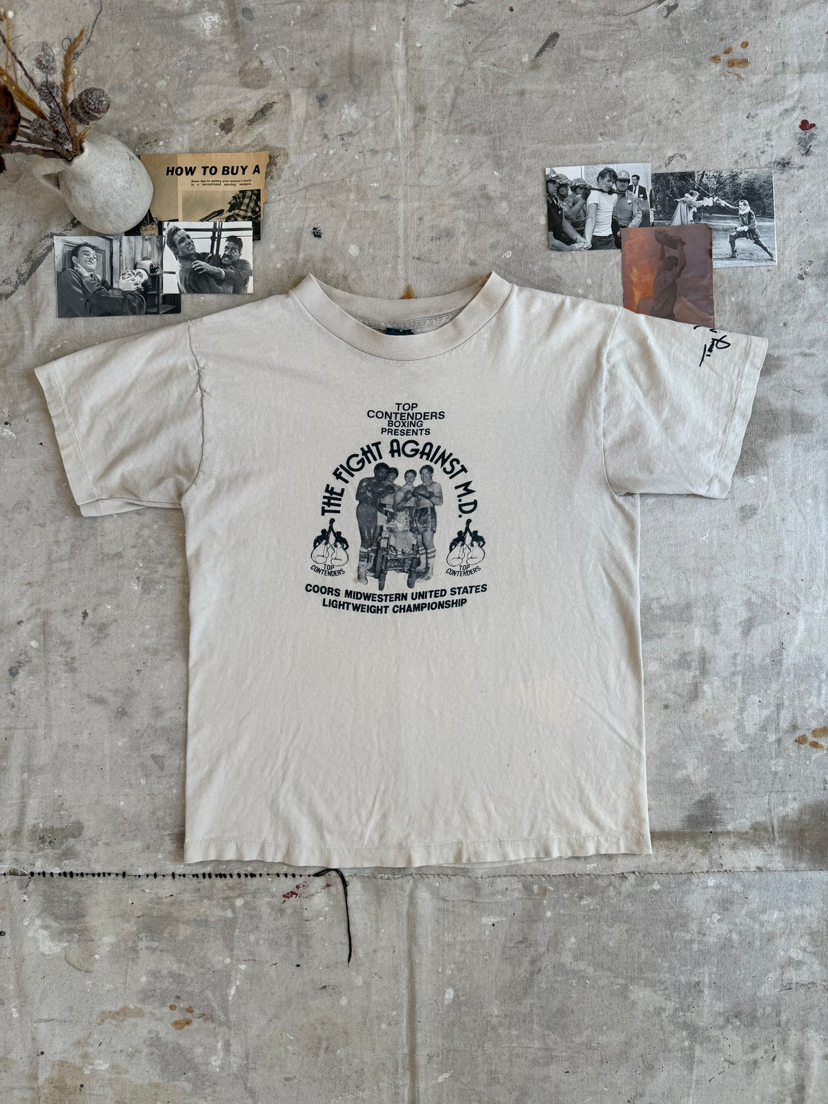 1990s The Fight Against M.D. T-Shirt