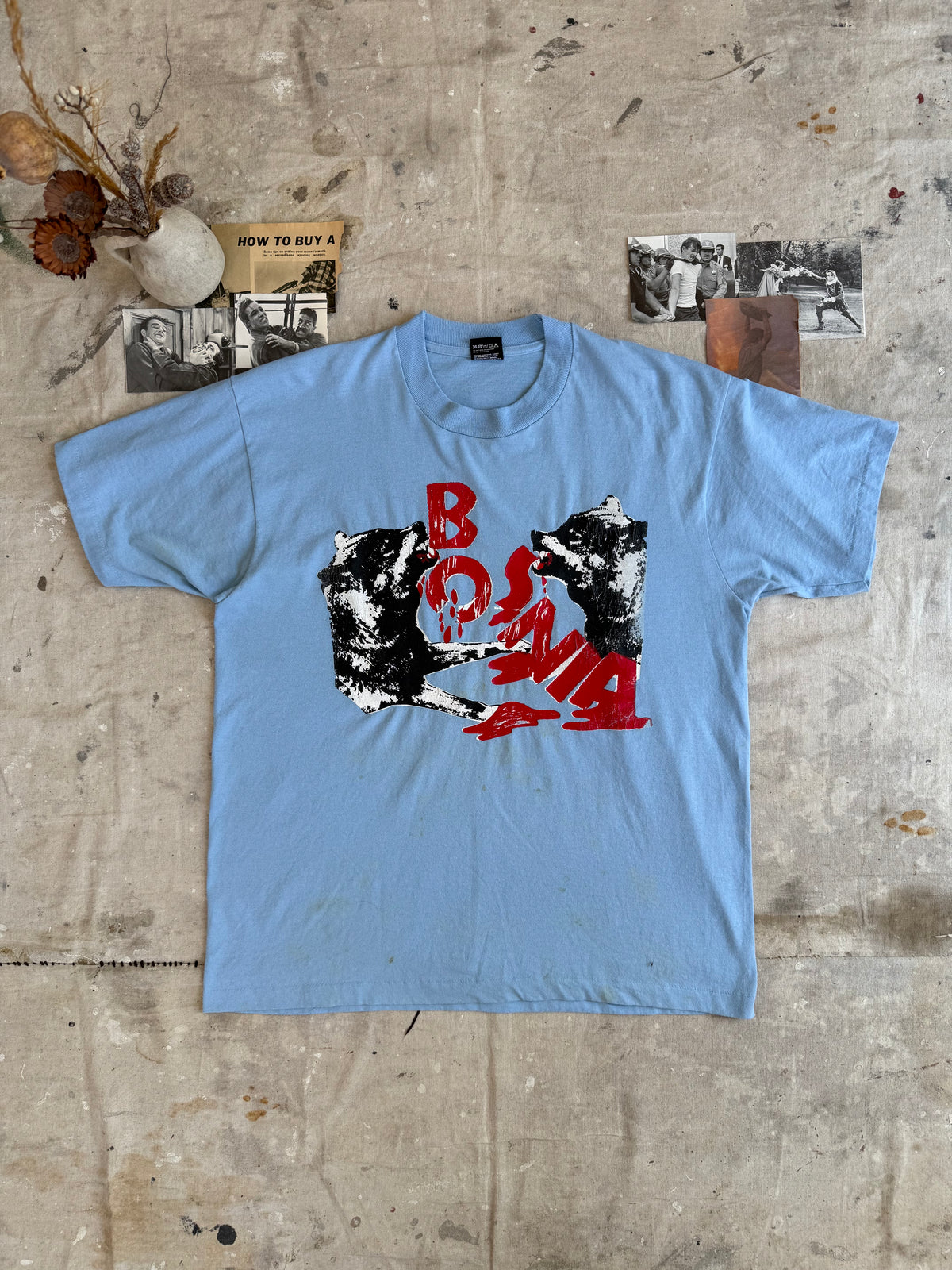 1980s Well Worn Bosnia Tee