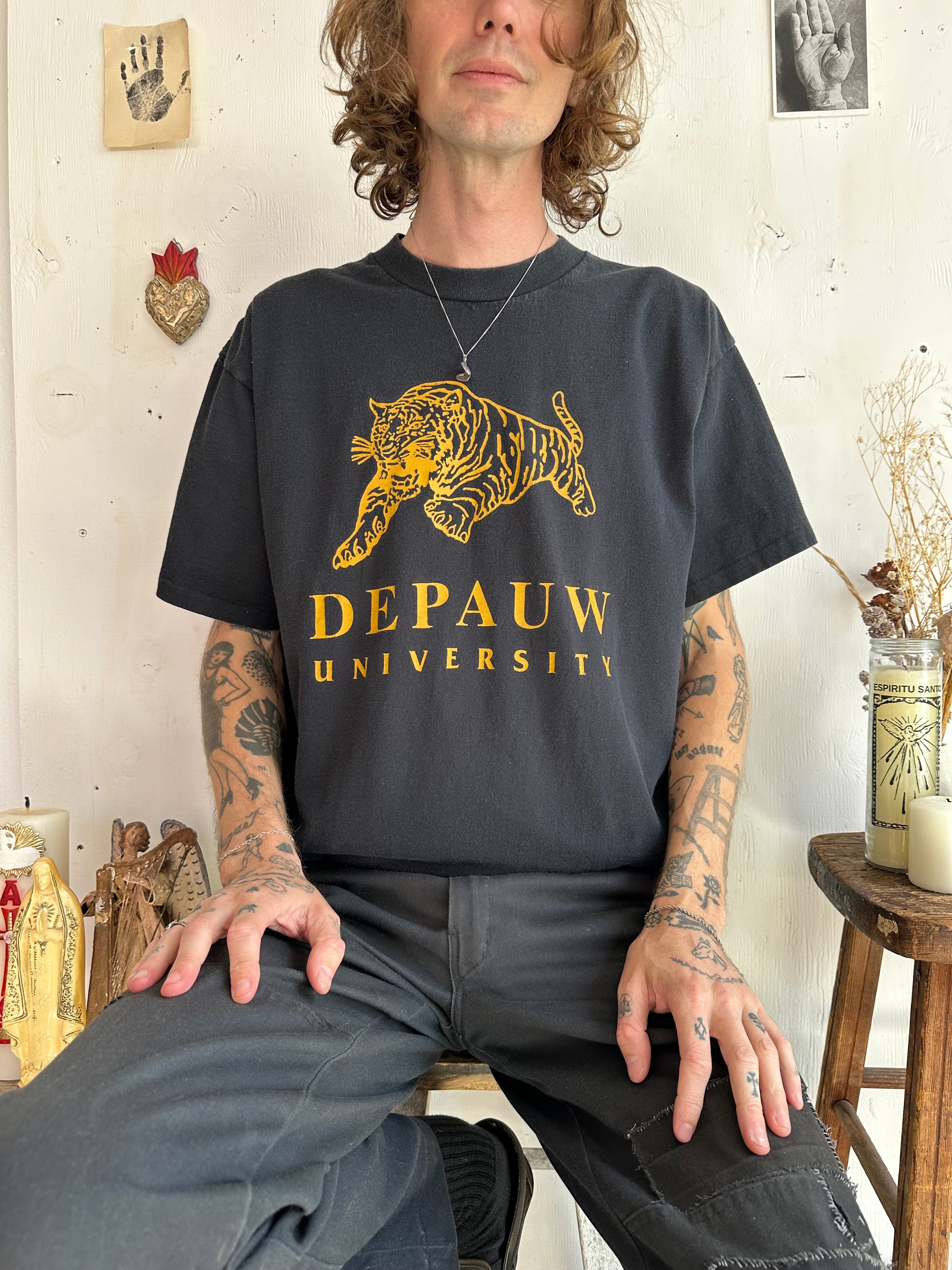 1990s Tiger Depauv University Tee (Boxy XL)