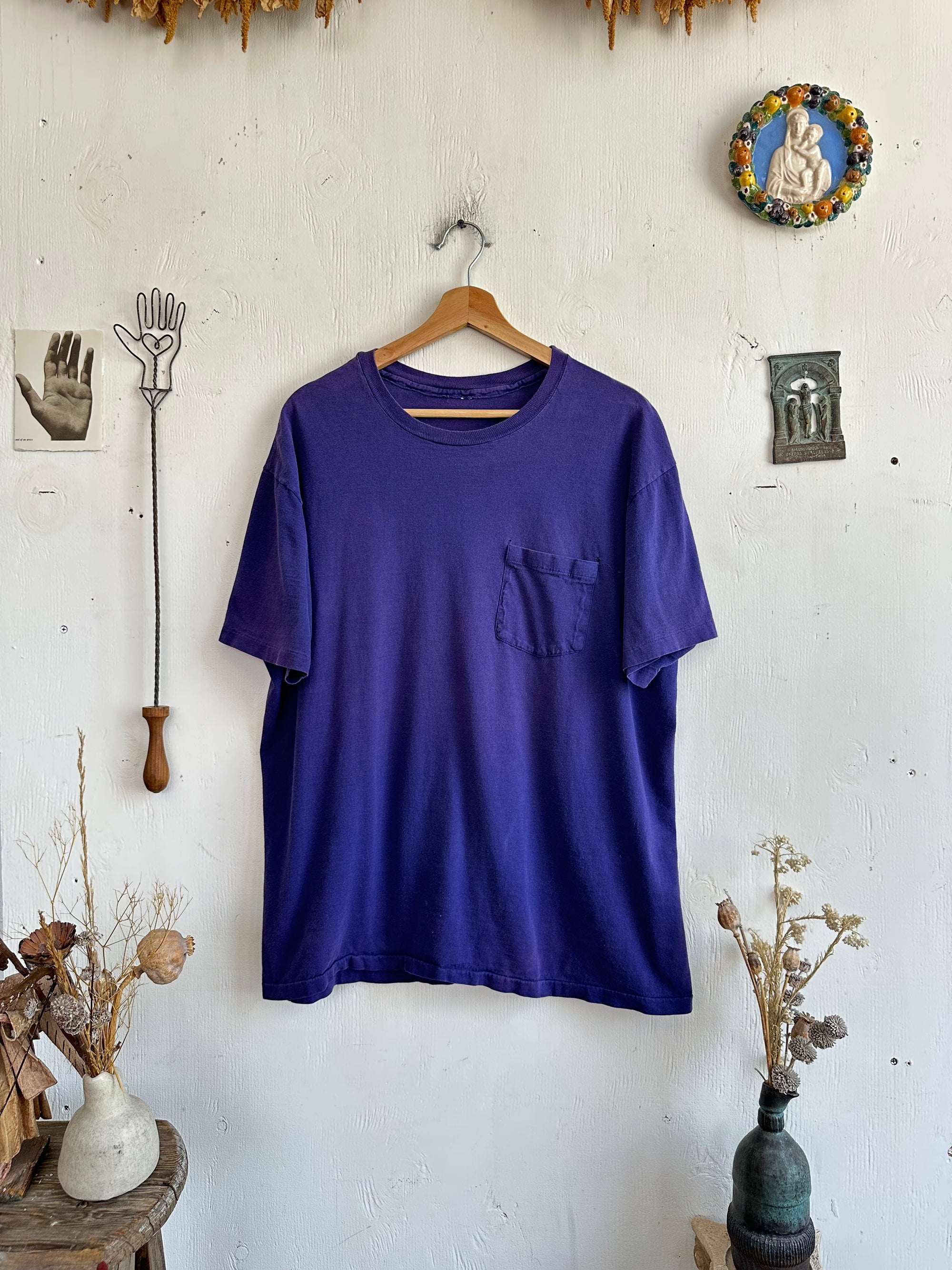 1990s Indigo Pocket Tee
