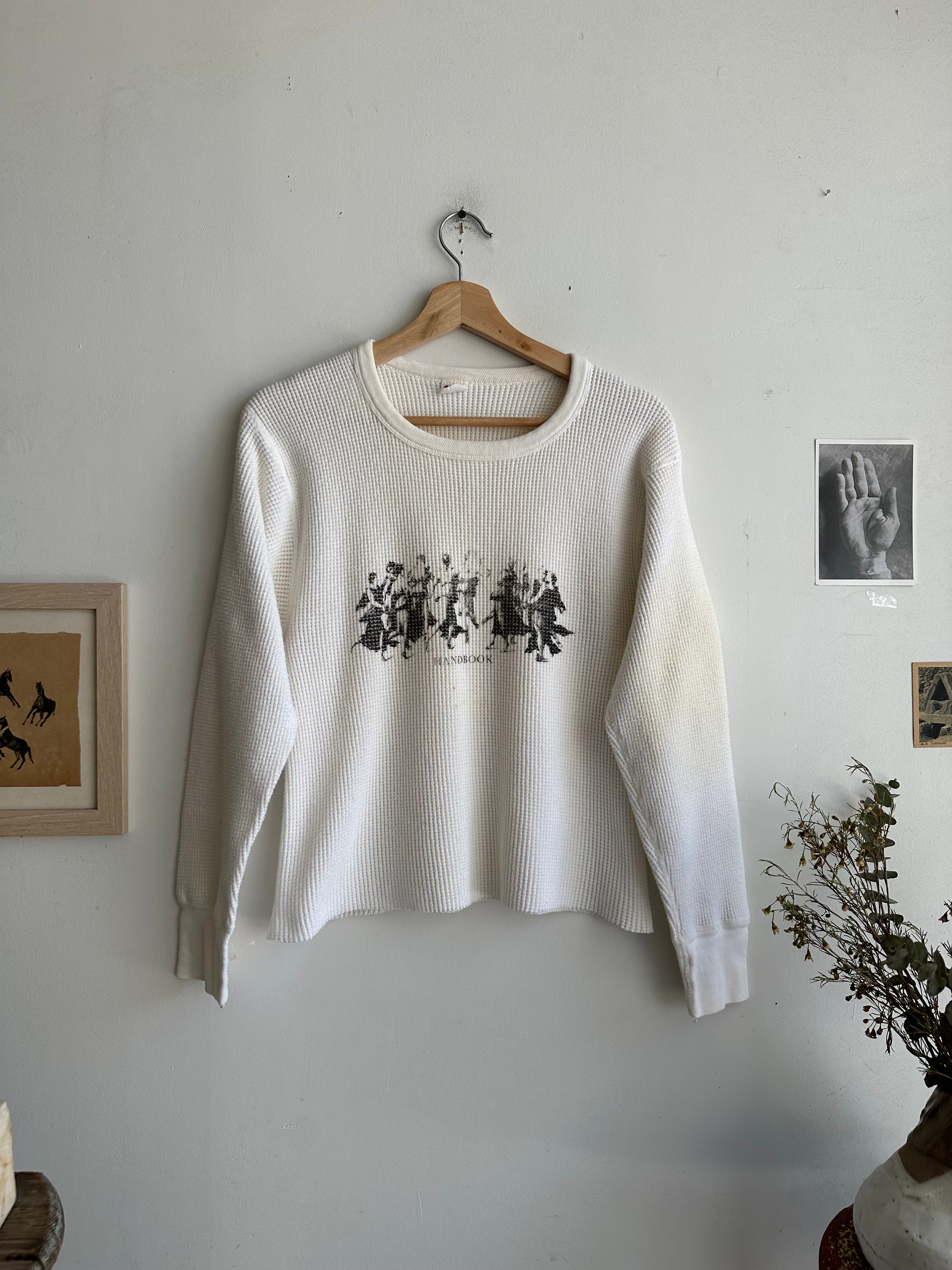 1980s Ashes Chopped Thermal (Boxy S/M)