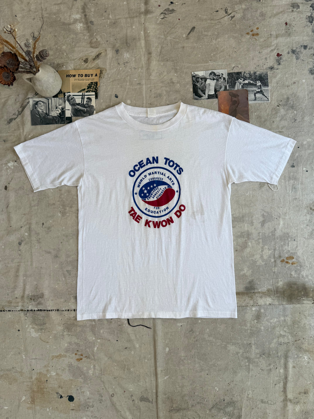 1980s Ocean Tots Tae Kwon Do T-Shirt