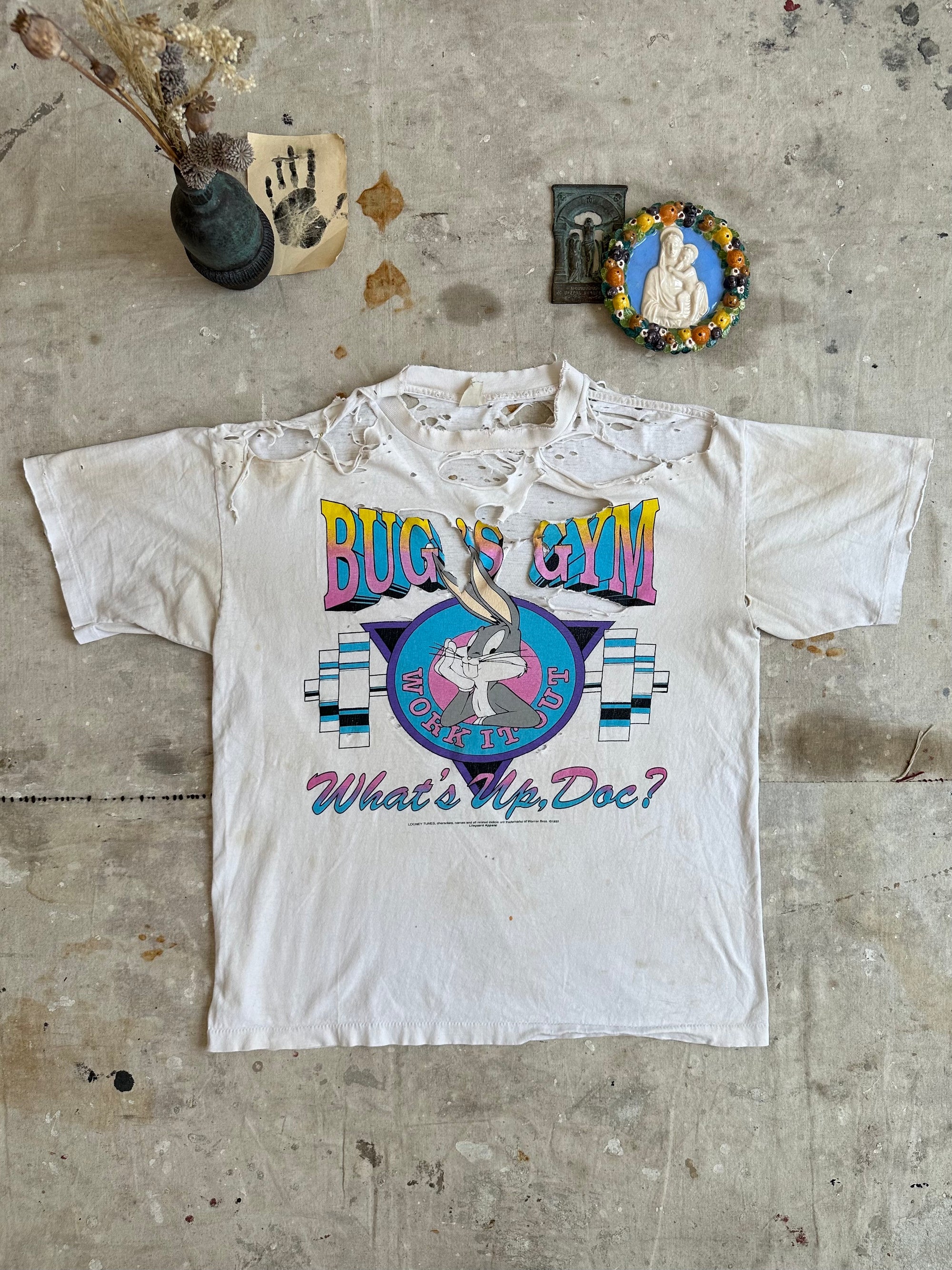 1993 Thrashed Bugs Bunny T-Shirt