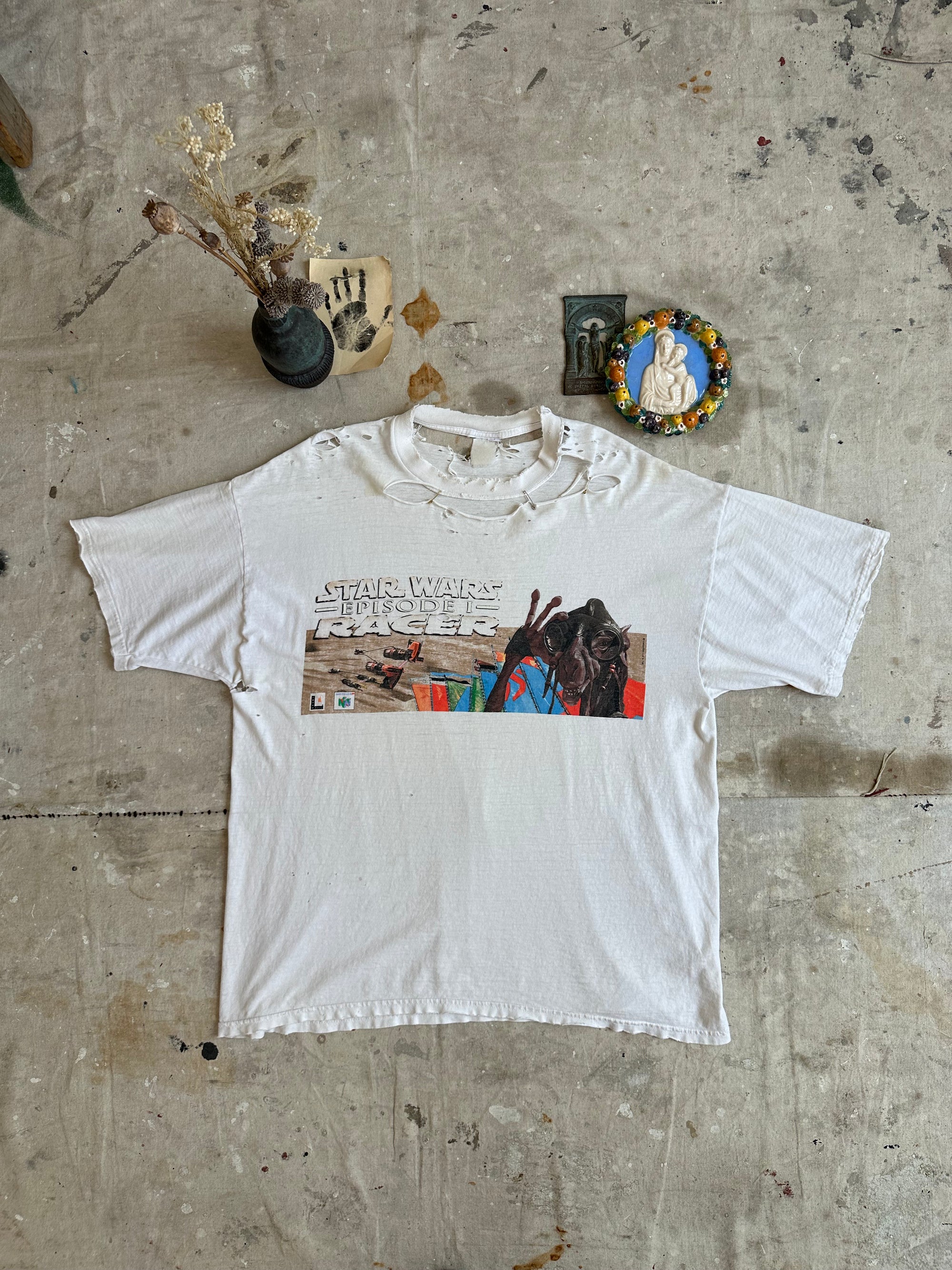 1999 Thrashed Star Wars Racer Tee