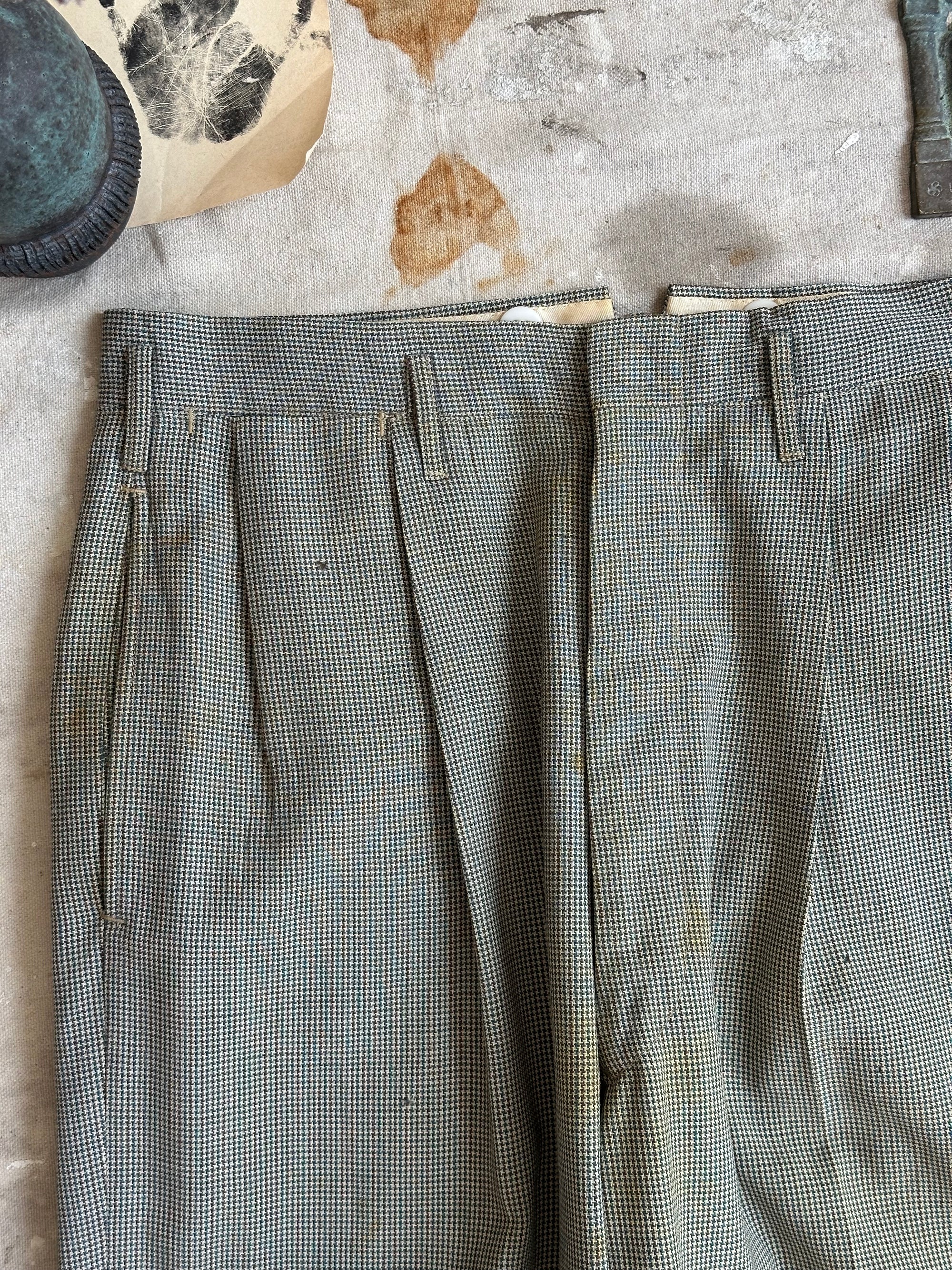 1950s Houndstooth Slacks
