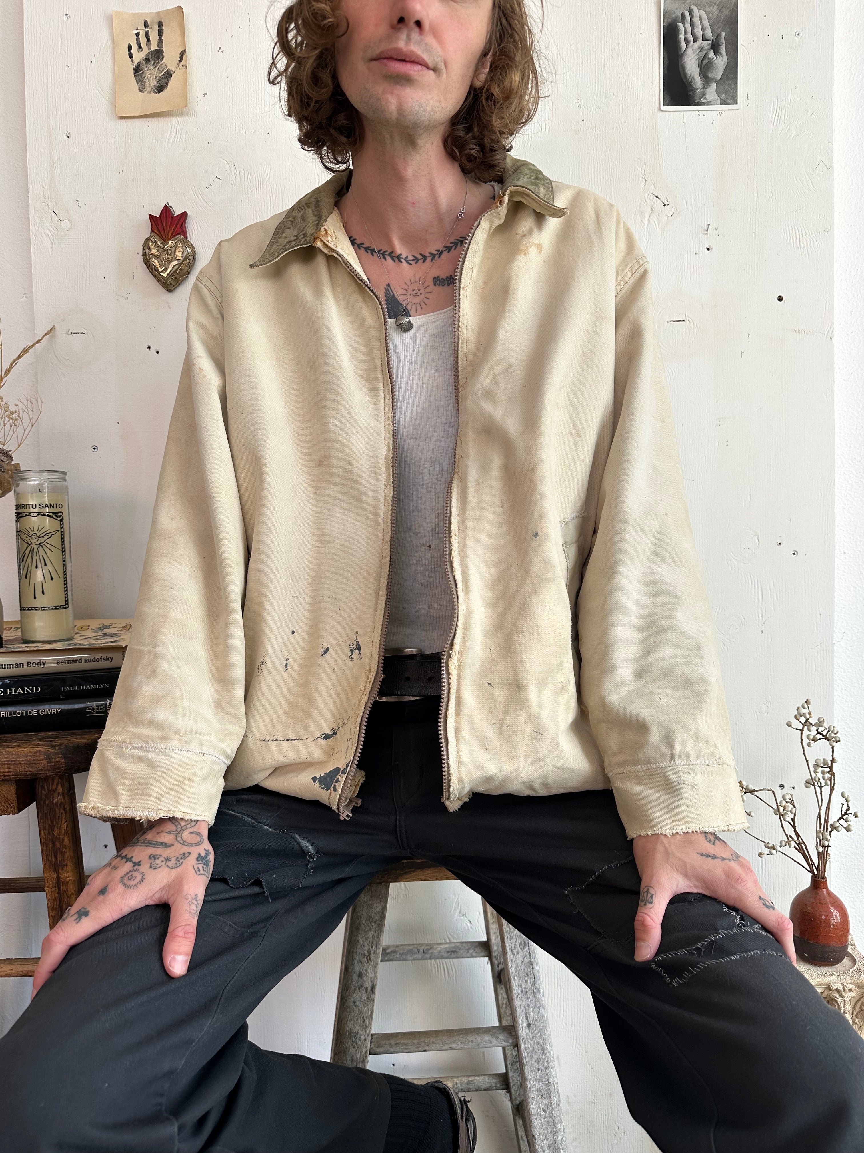 2000s Thrashed Woolrich Work Jacket (L/XL)