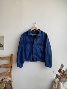 1970s Cropped French Chore/Work Jacket (S)