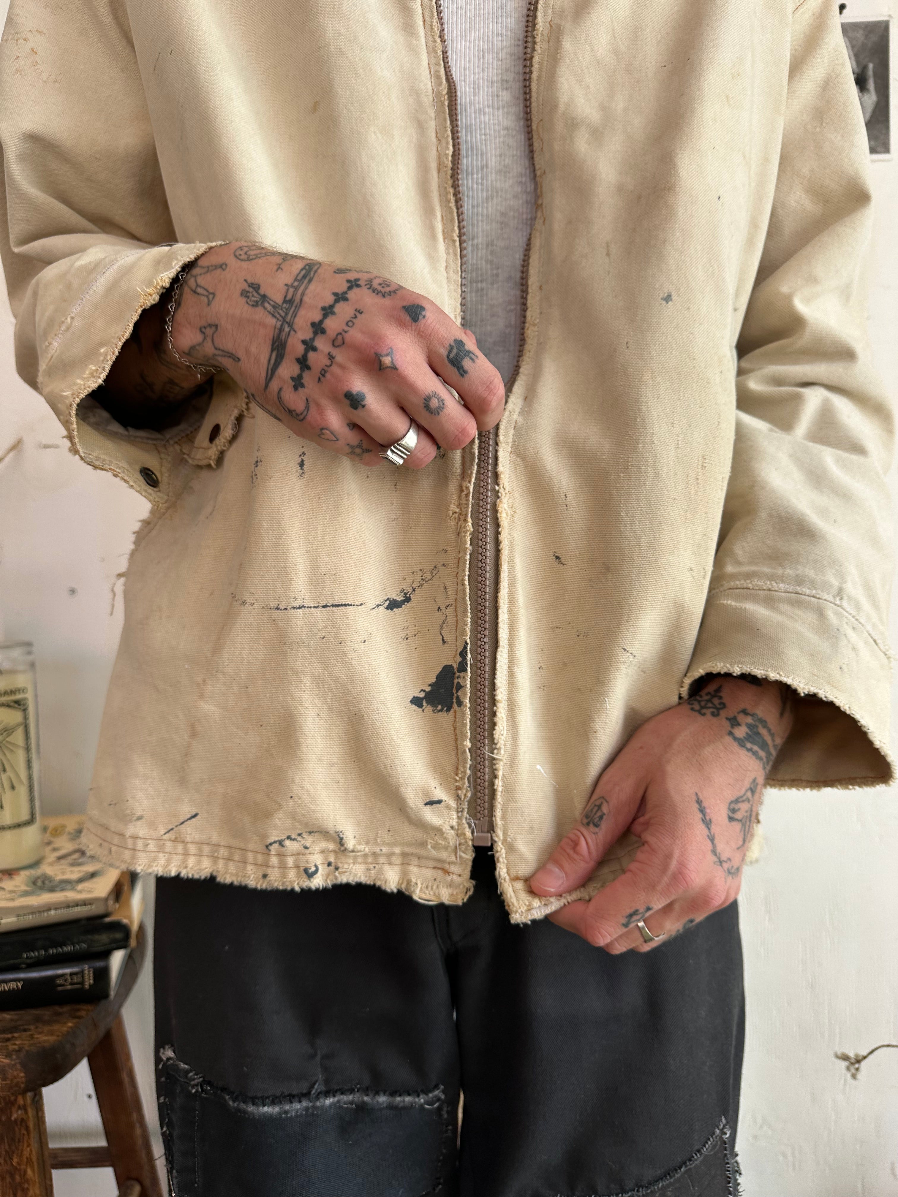 2000s Thrashed Woolrich Work Jacket (L/XL)