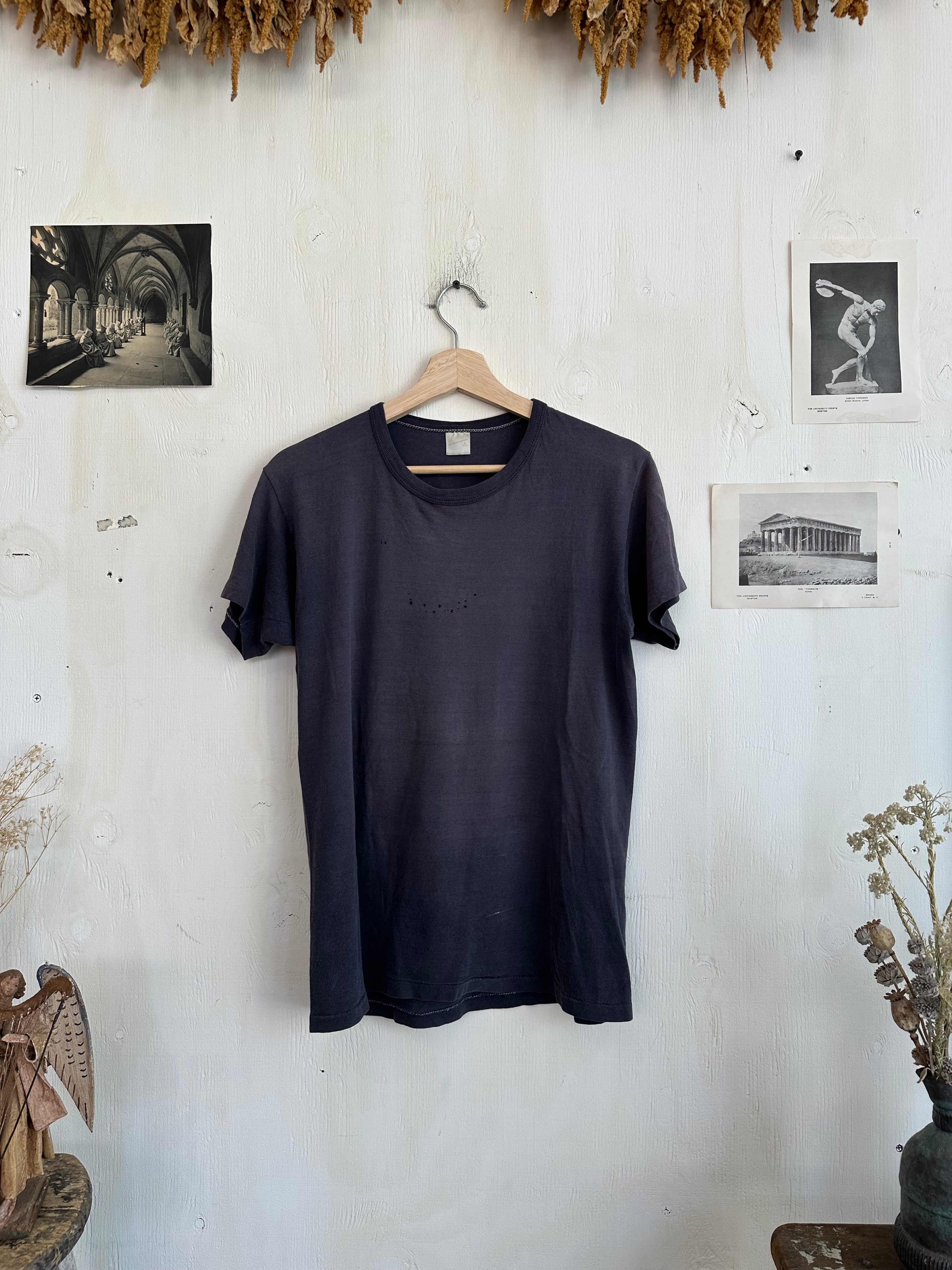 1970s Sun Faded Mason Dixon Motorcycle Tee (M)