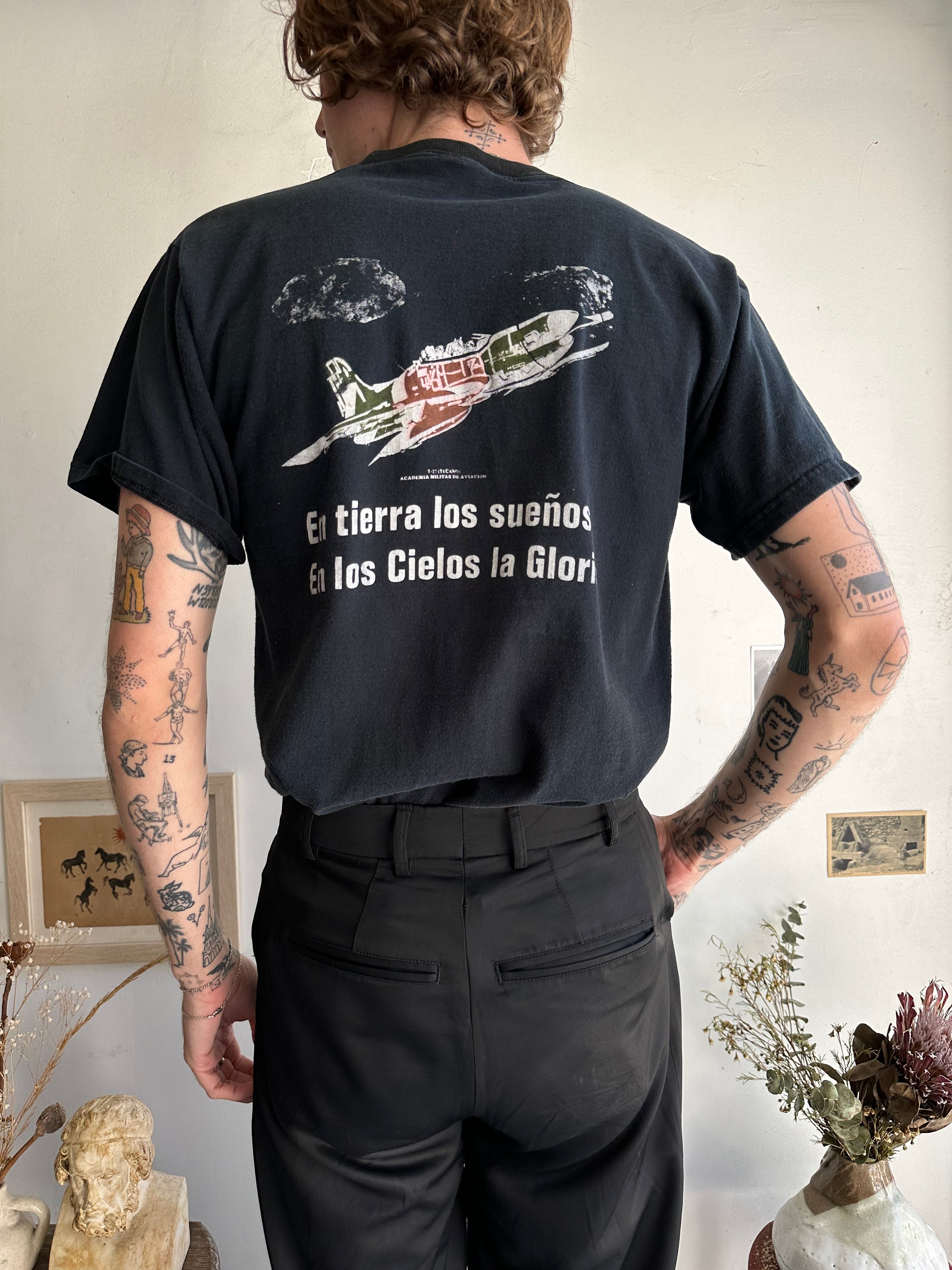 1980s Honduras Aviation Academy T-Shirt (M)