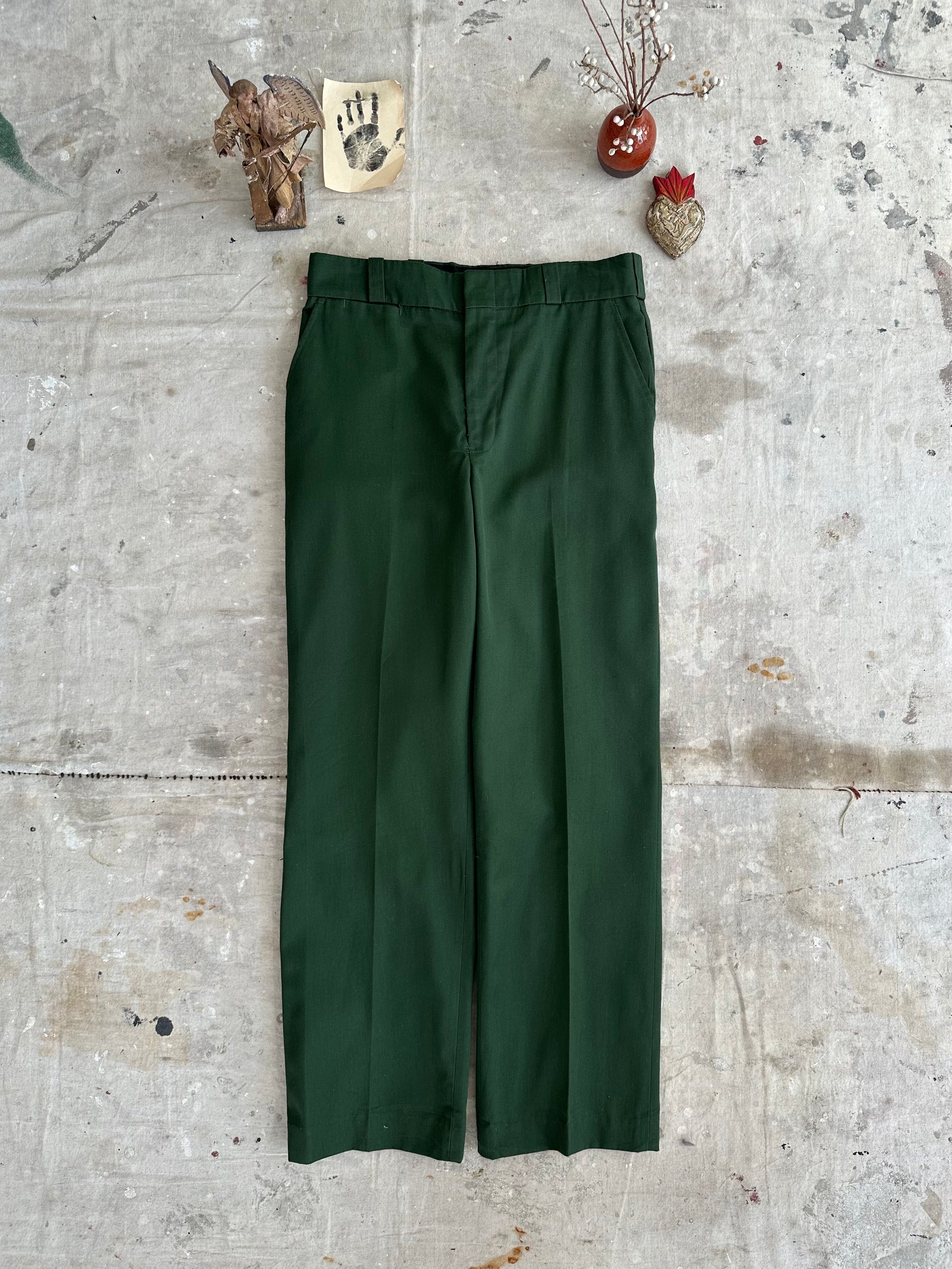 1990s Forest Green Work Pant