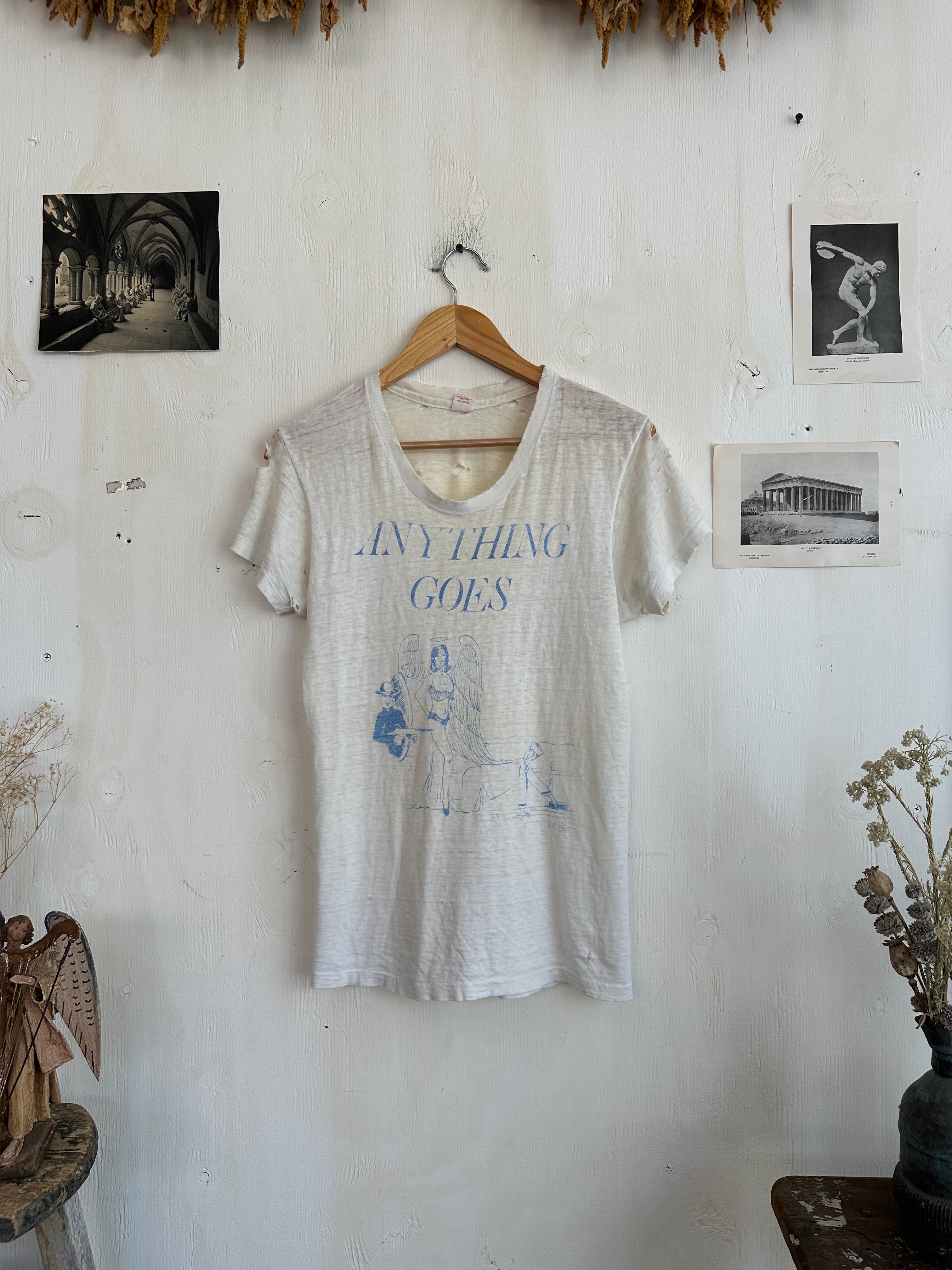 1970s Thrashed Anything Goes T-Shirt (M)